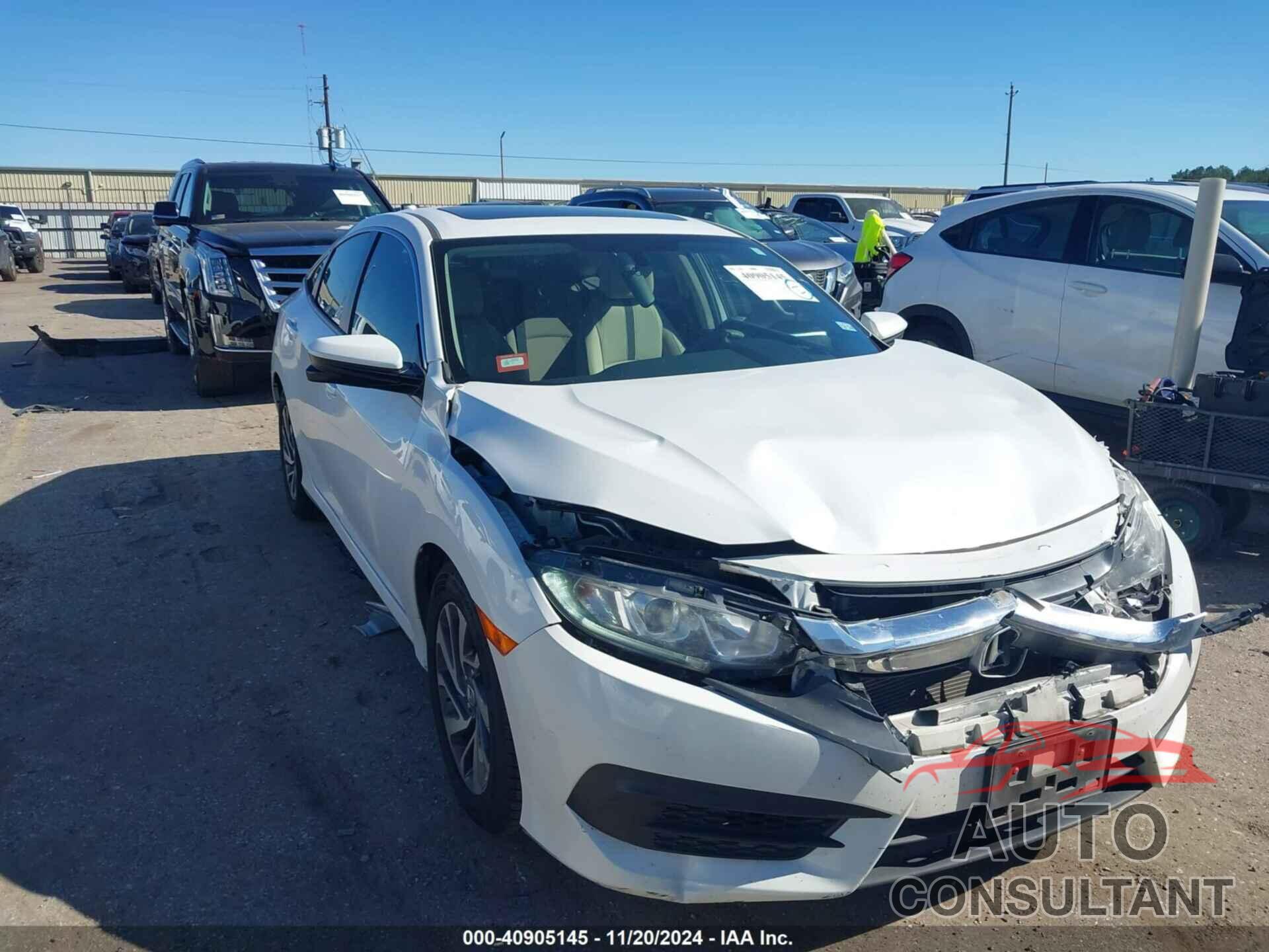 HONDA CIVIC 2018 - 2HGFC2F74JH553461