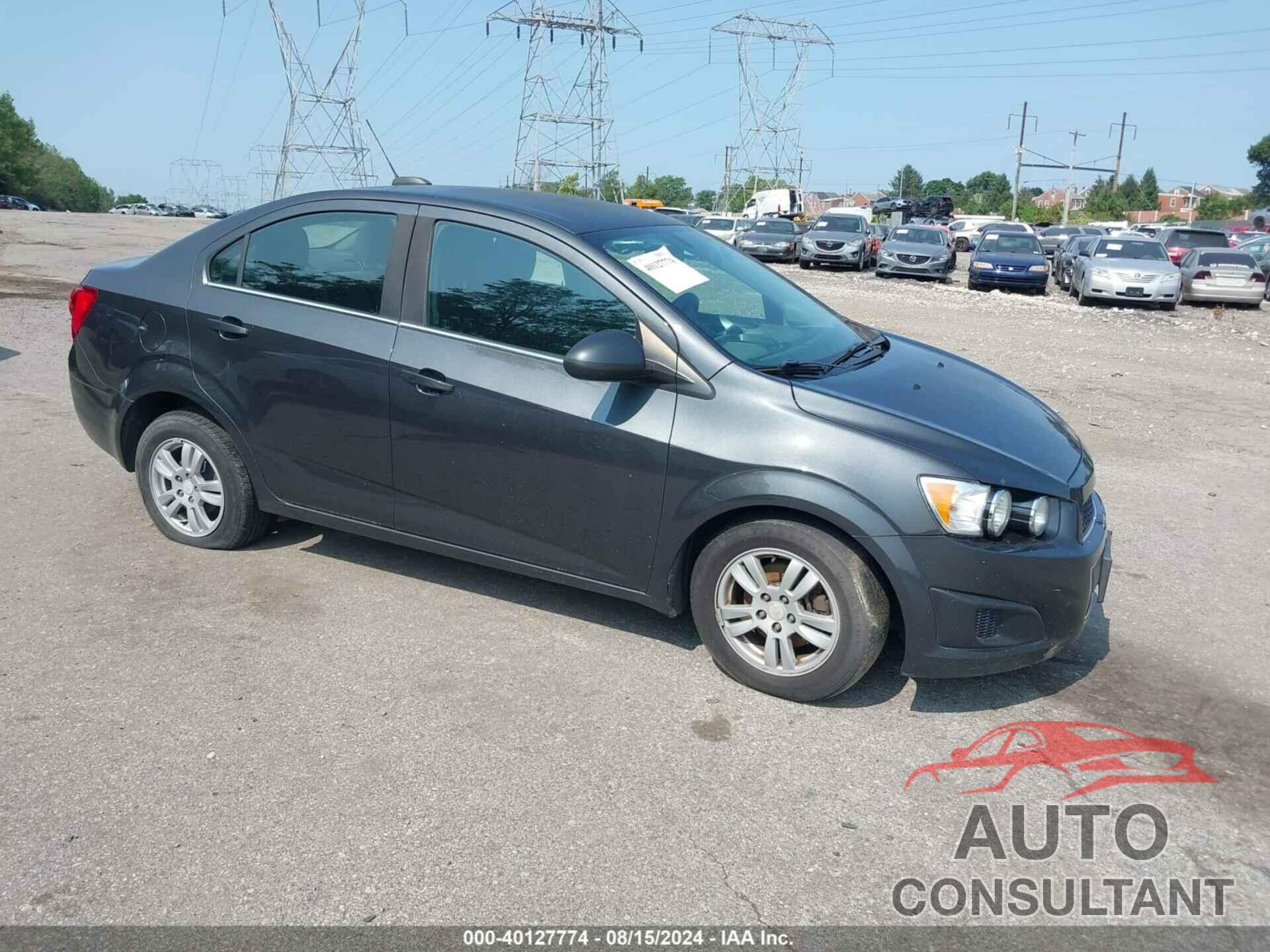 CHEVROLET SONIC 2016 - 1G1JC5SBXG4166836