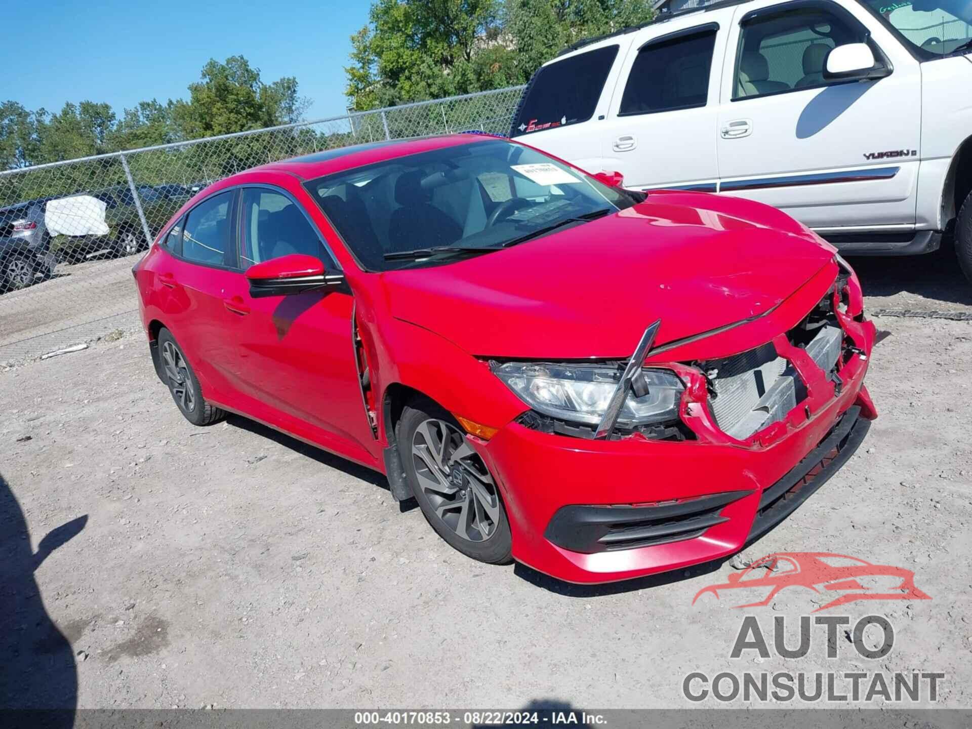 HONDA CIVIC 2016 - 2HGFC2F77GH541409