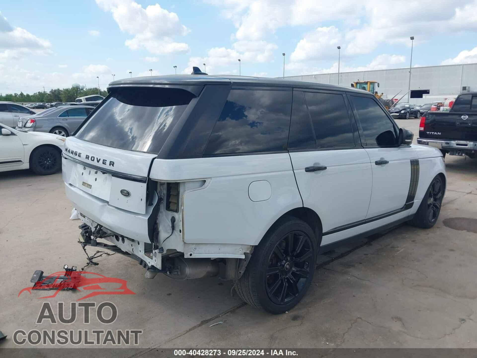 LAND ROVER RANGE ROVER 2016 - SALGS2KF2GA266039