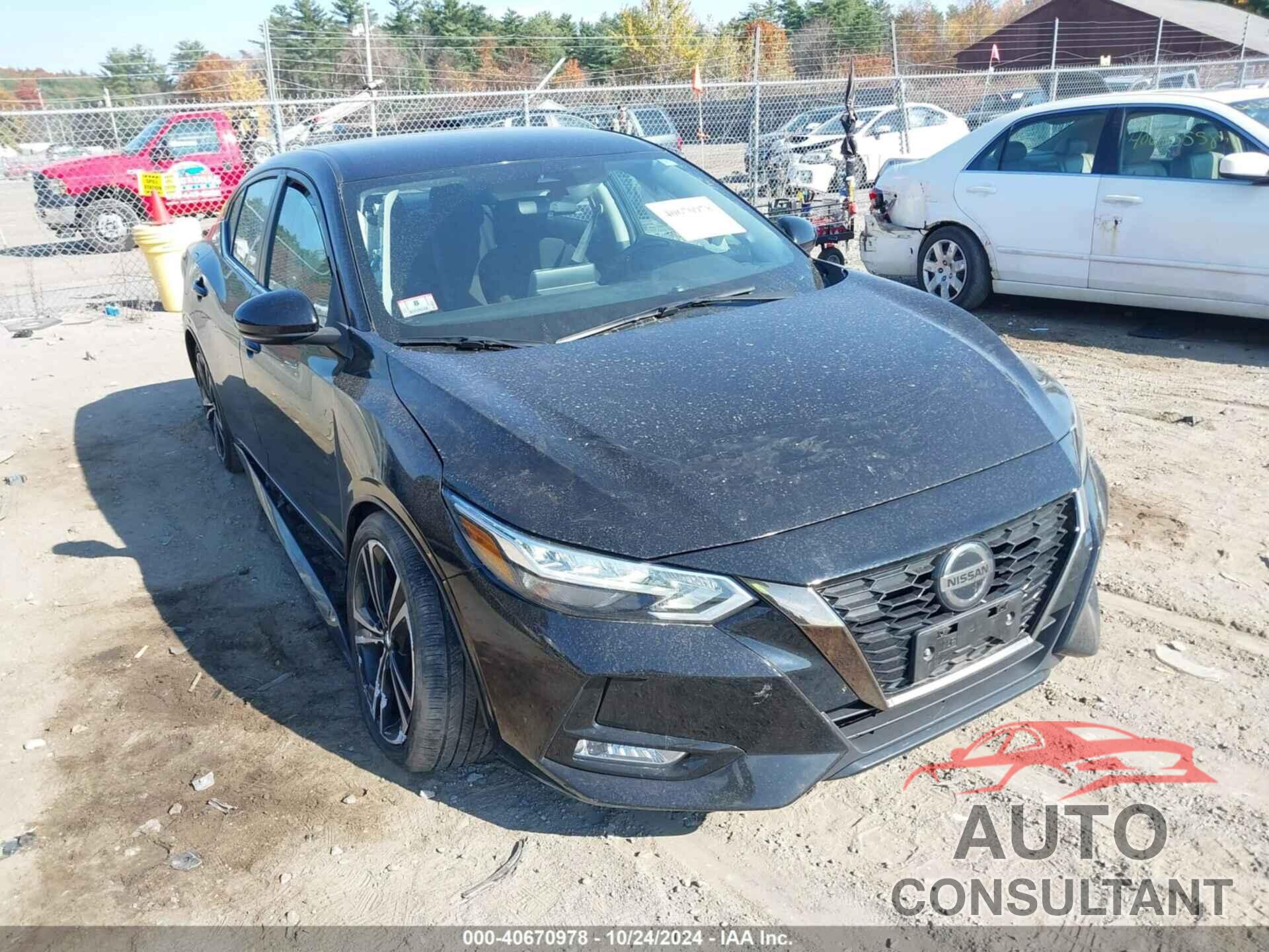 NISSAN SENTRA 2020 - 3N1AB8DV5LY224526