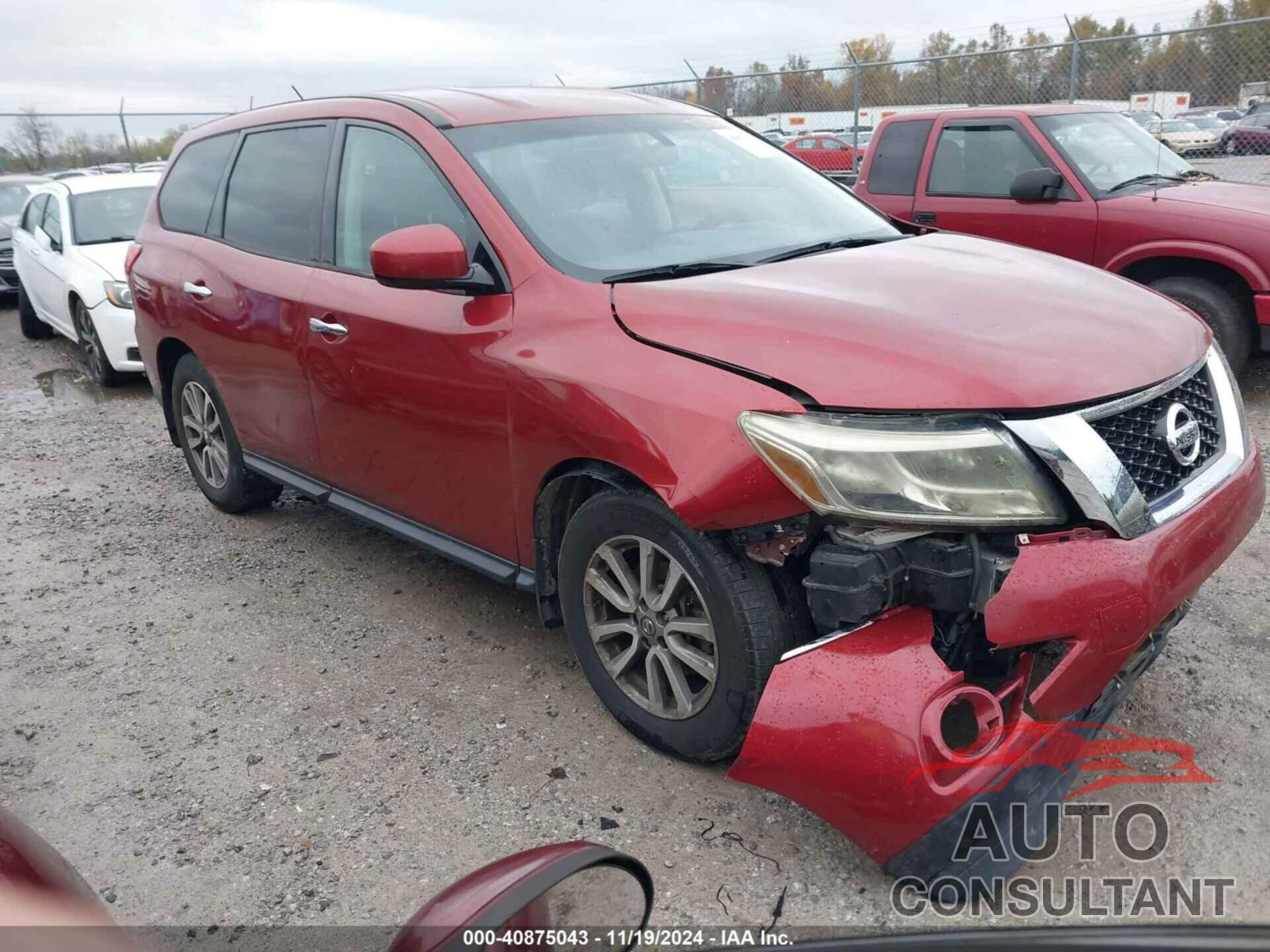 NISSAN PATHFINDER 2014 - 5N1AR2MNXEC653559