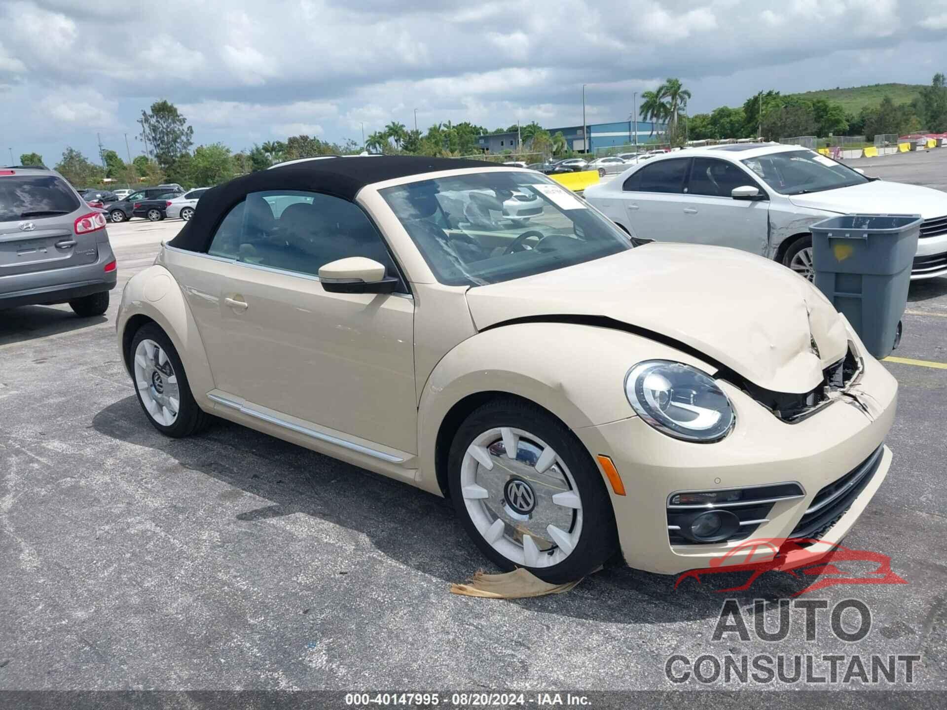 VOLKSWAGEN BEETLE 2019 - 3VW5DAAT5KM501455