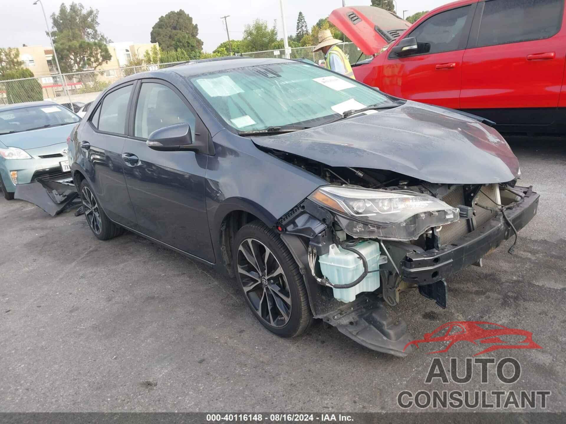 TOYOTA COROLLA 2017 - 5YFBURHE4HP707606
