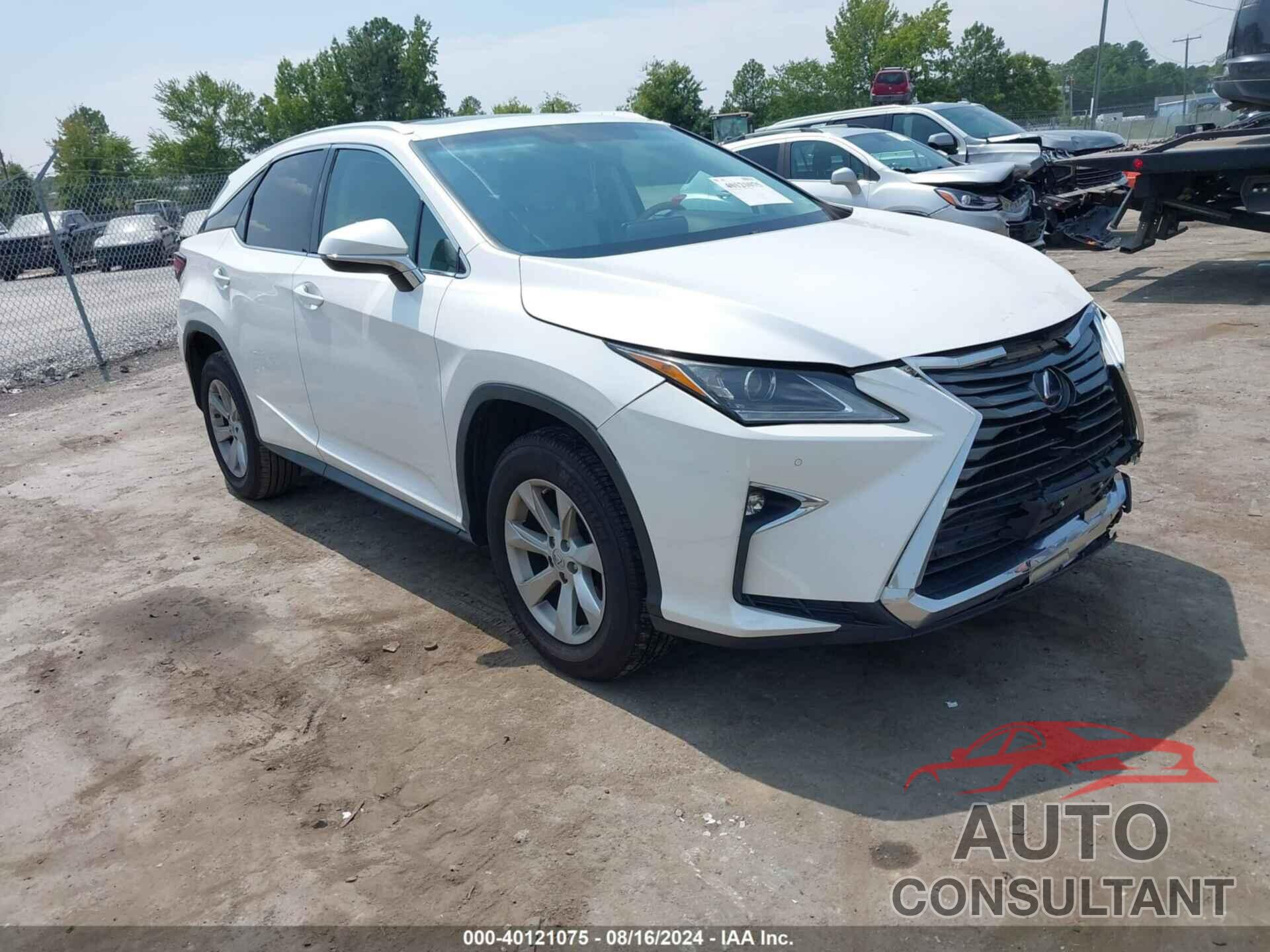 LEXUS RX 350 2016 - 2T2ZZMCA2GC022232