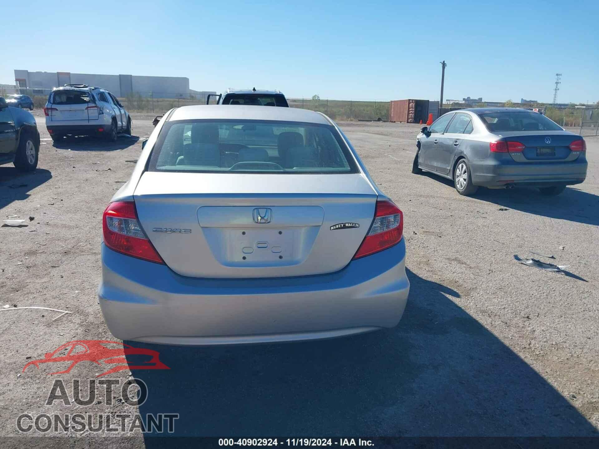 HONDA CIVIC 2012 - 19XFB2F80CE049059