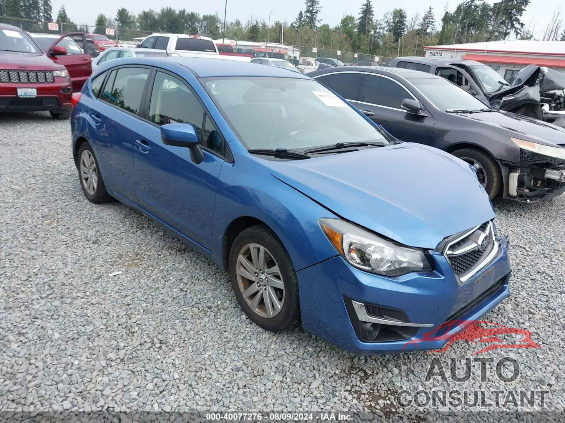 SUBARU IMPREZA 2016 - JF1GPAB69G8251134