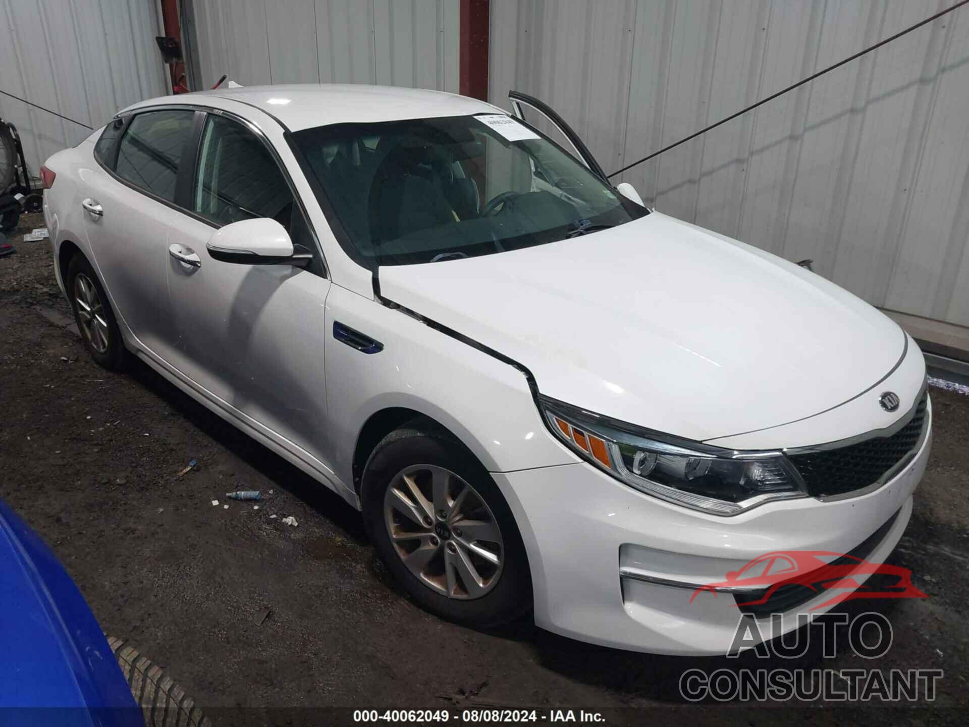 KIA OPTIMA 2018 - 5XXGT4L34JG243555