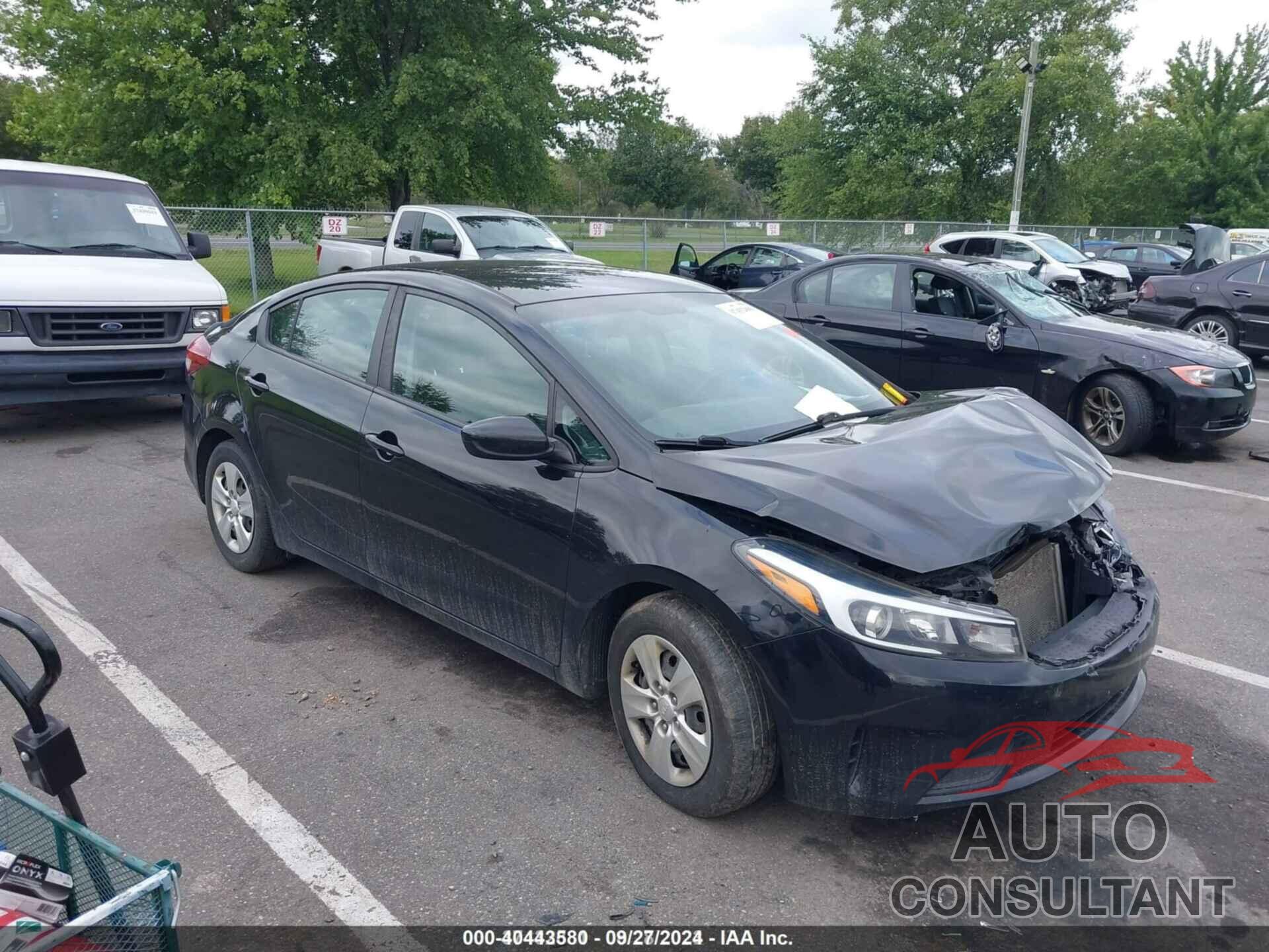 KIA FORTE 2017 - 3KPFK4A70HE040220