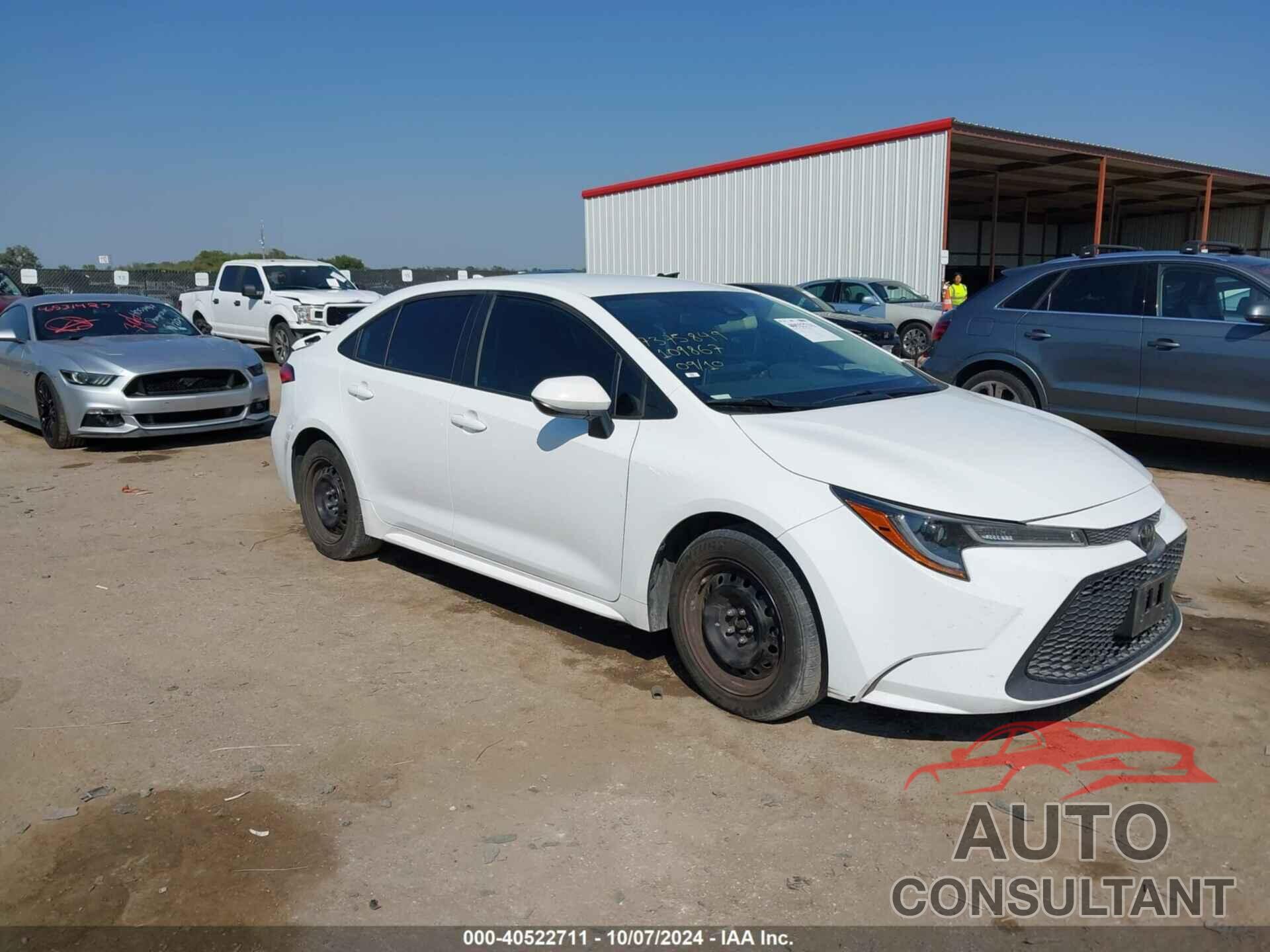 TOYOTA COROLLA 2020 - 5YFEPRAE1LP109867