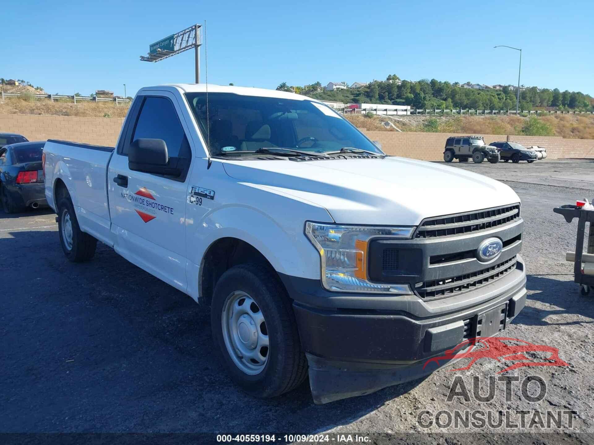 FORD F150 2020 - 1FTMF1CB7LKD32979