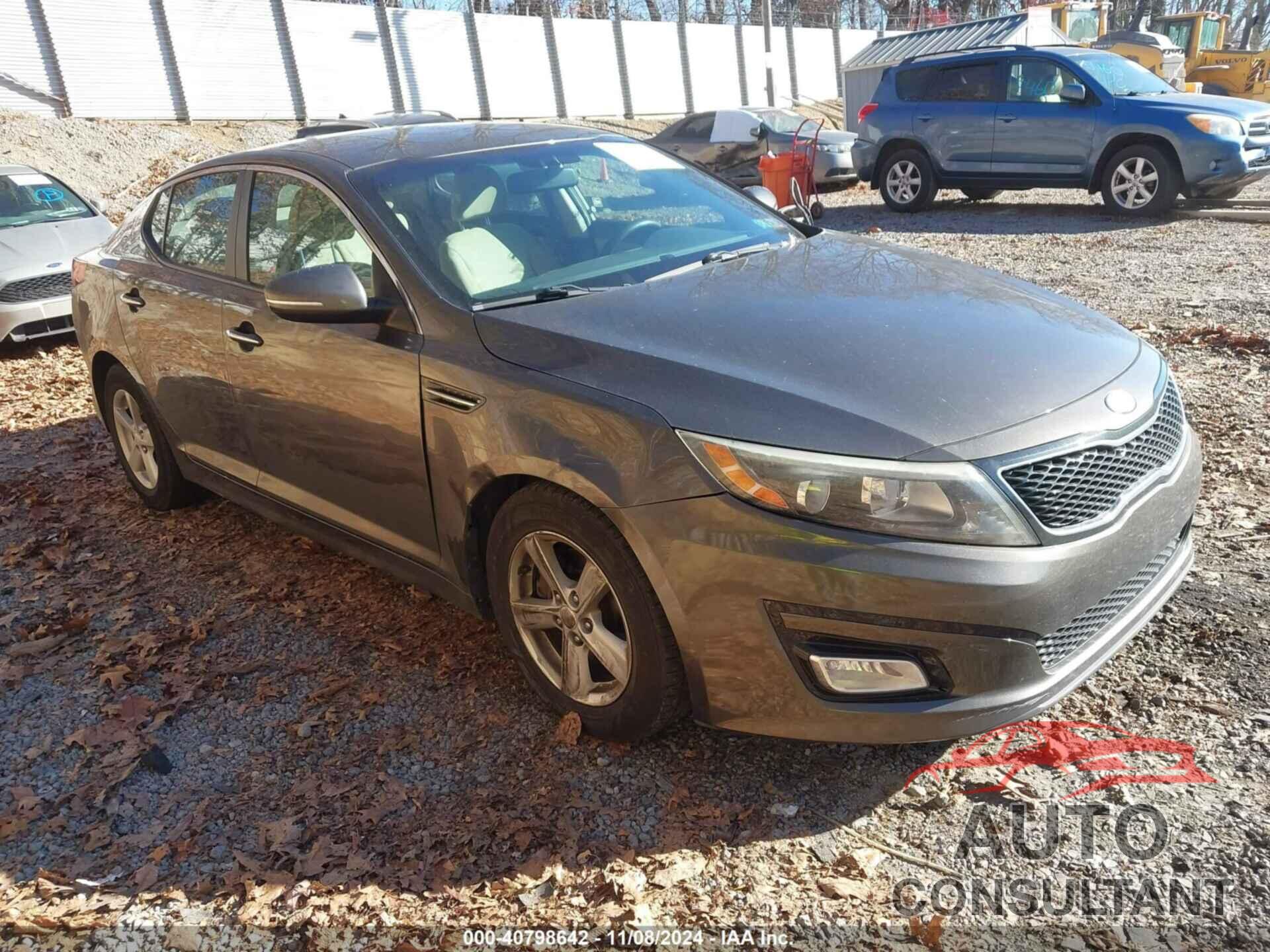 KIA OPTIMA 2014 - 5XXGM4A72EG265093