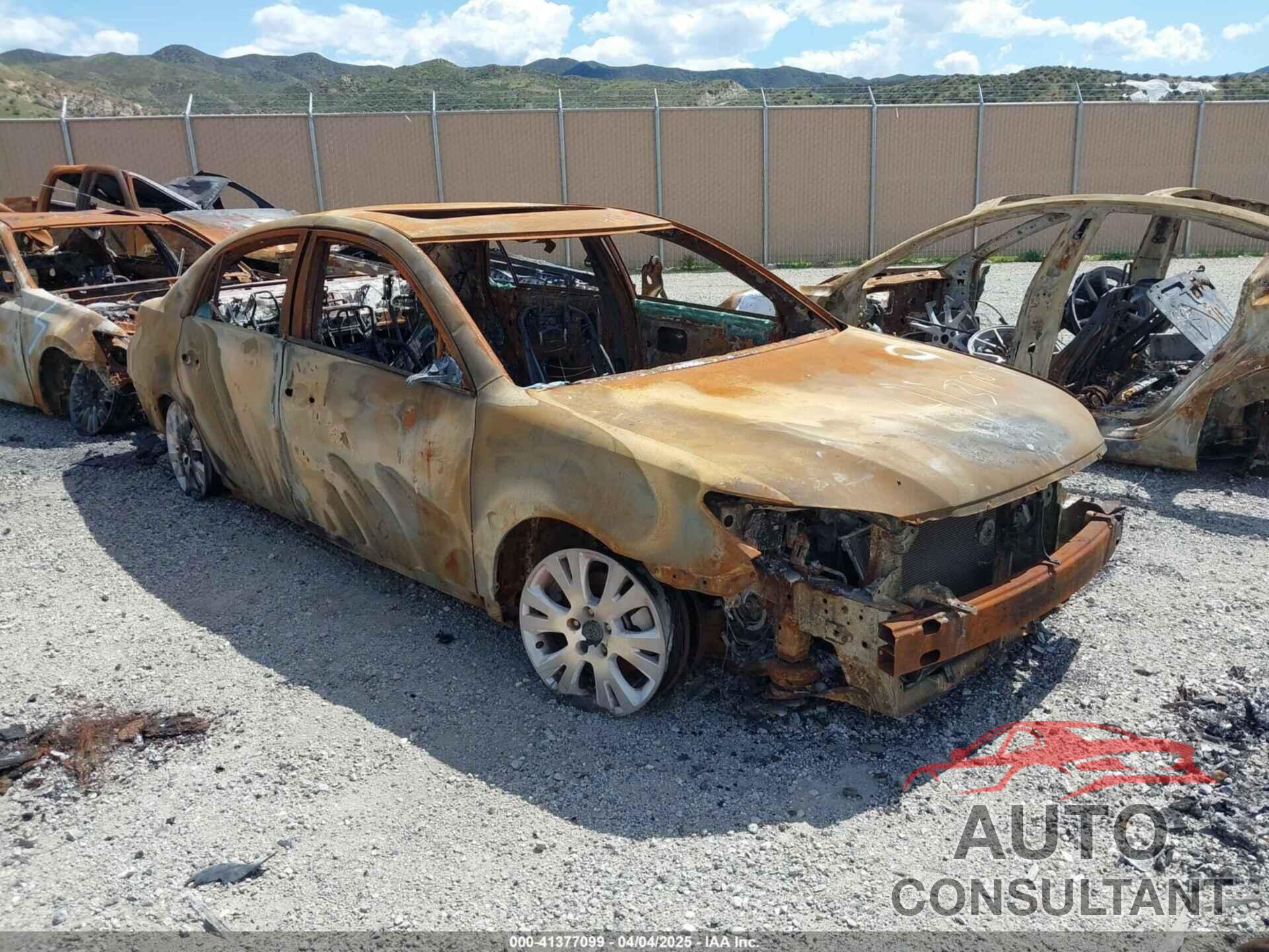 TOYOTA AVALON 2011 - 4T1BK3DB7BU430325