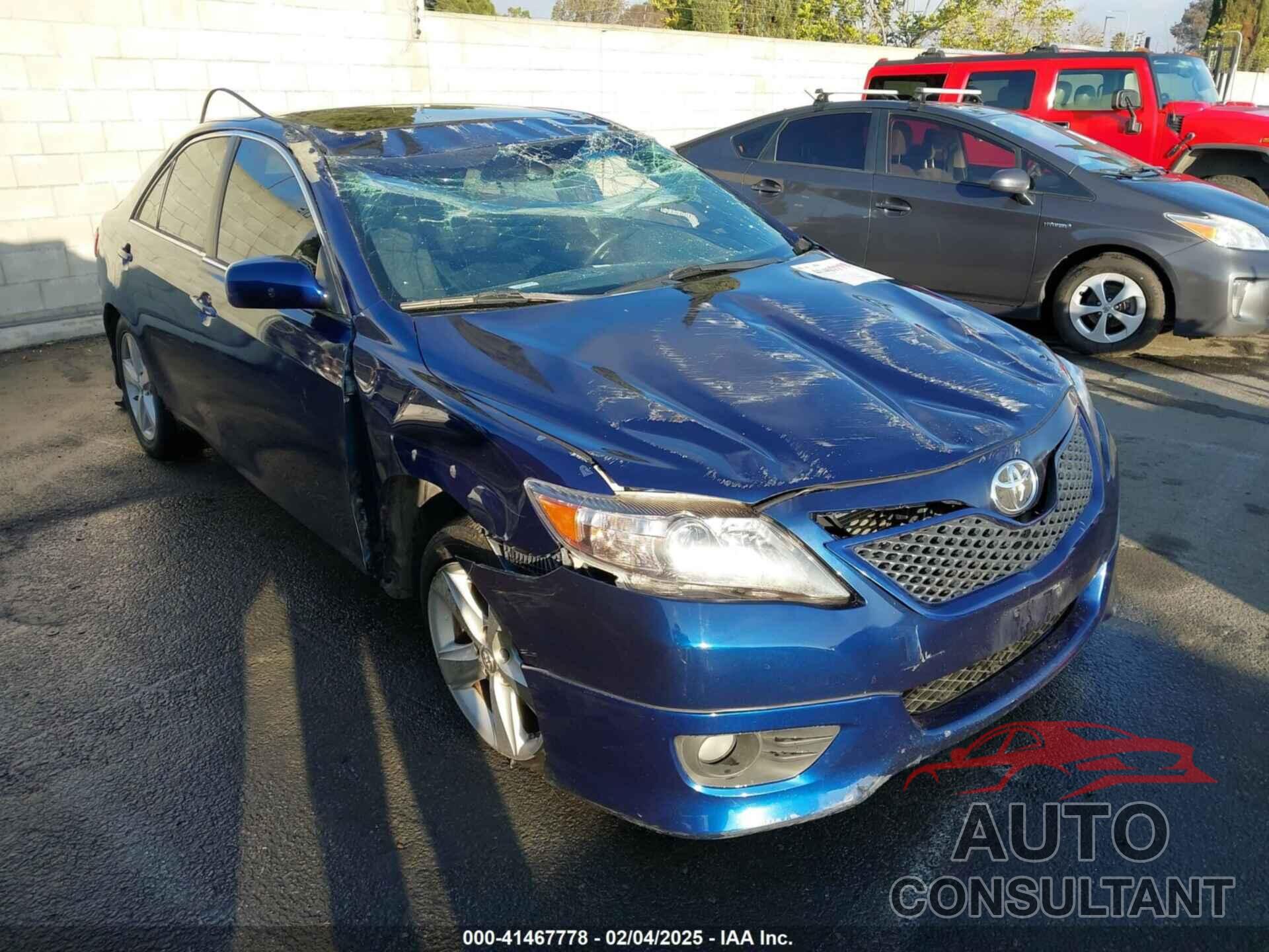 TOYOTA CAMRY 2010 - 4T1BF3EK7AU534248