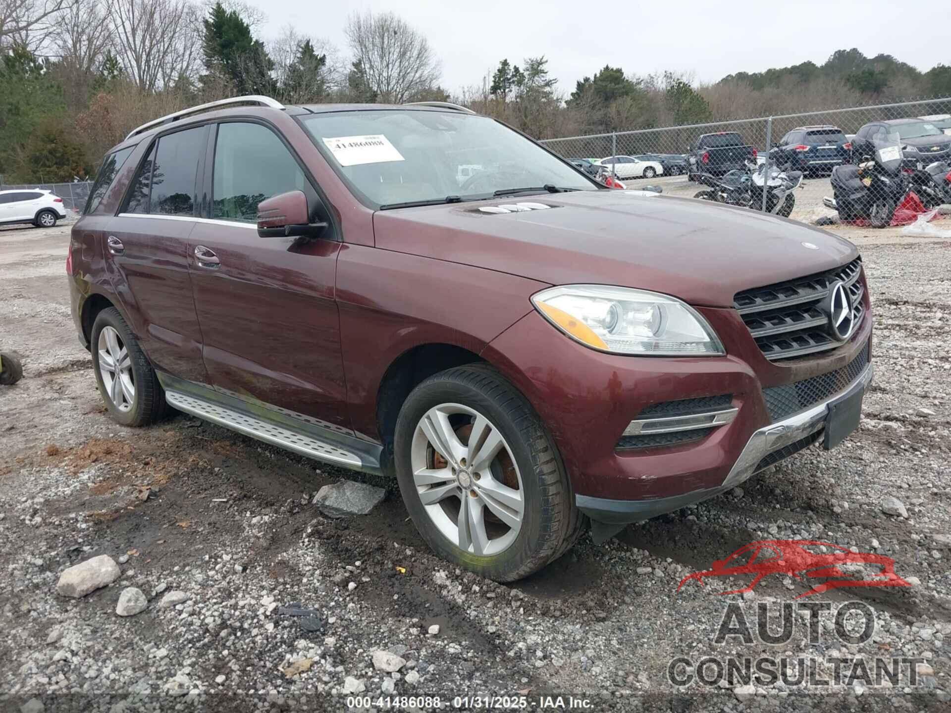 MERCEDES-BENZ ML 350 2013 - 4JGDA5HB3DA230631