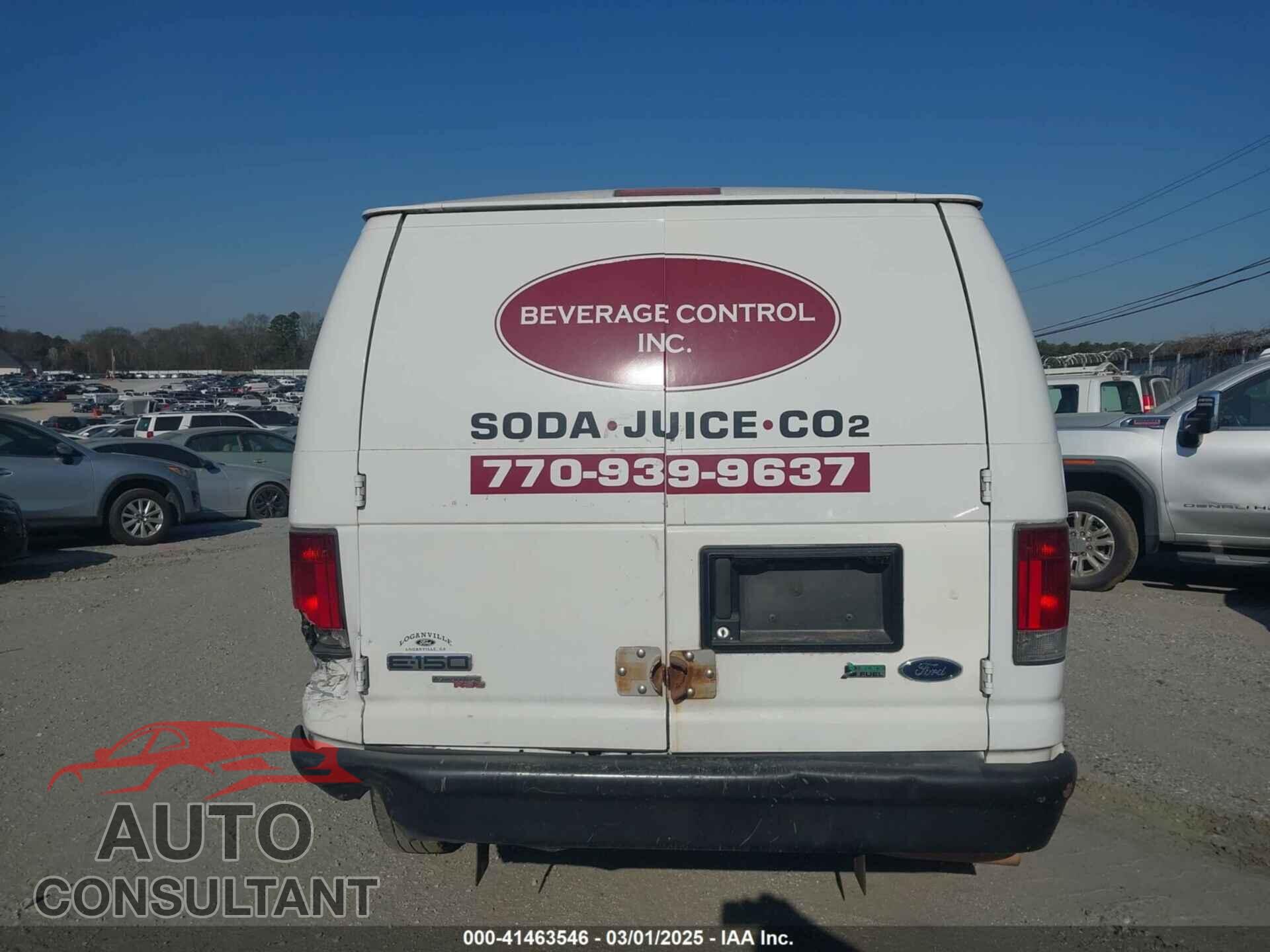 FORD E-150 2012 - 1FTNE1EW3CDA86220