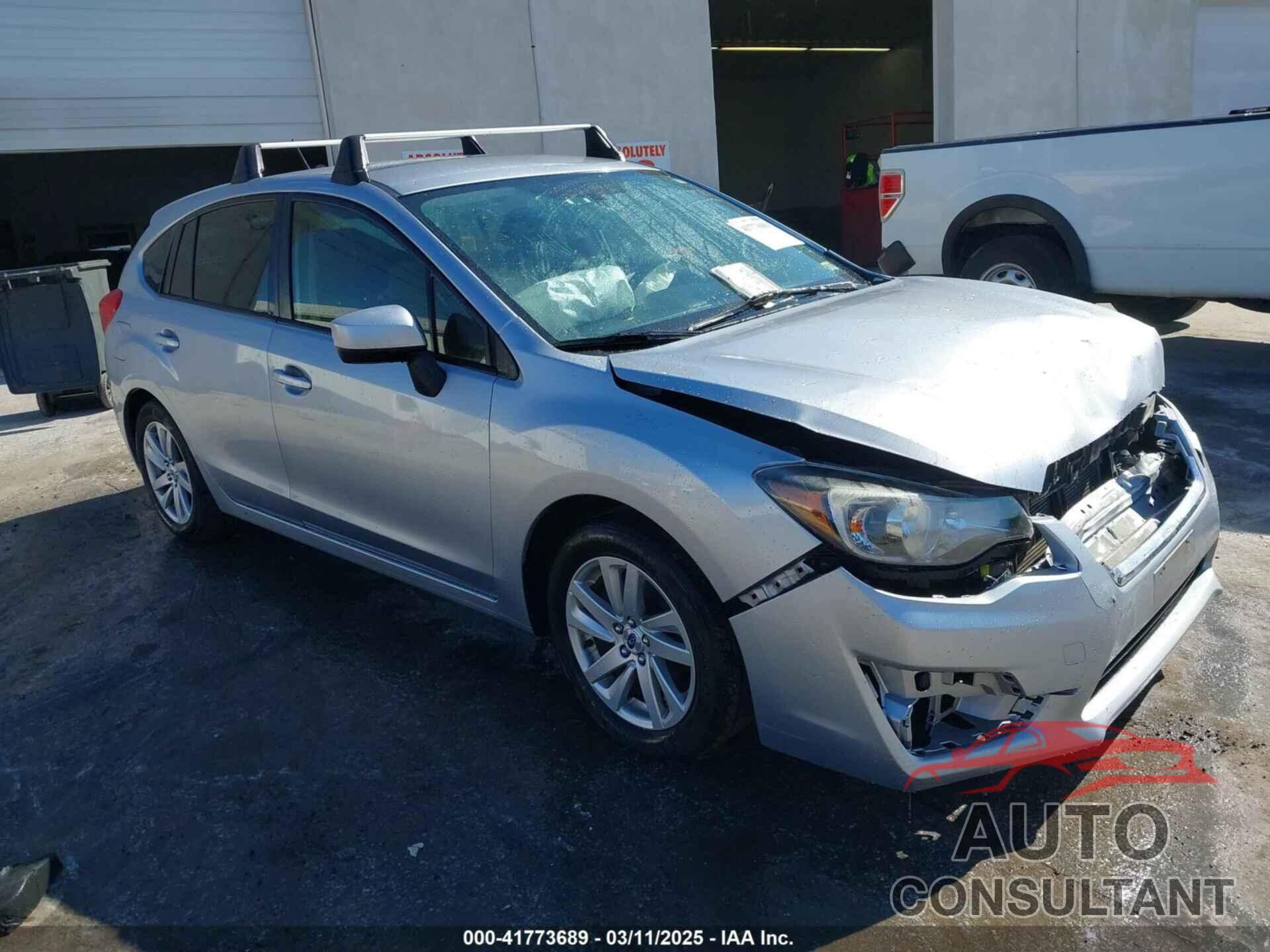 SUBARU IMPREZA 2016 - JF1GPAB6XG8270081