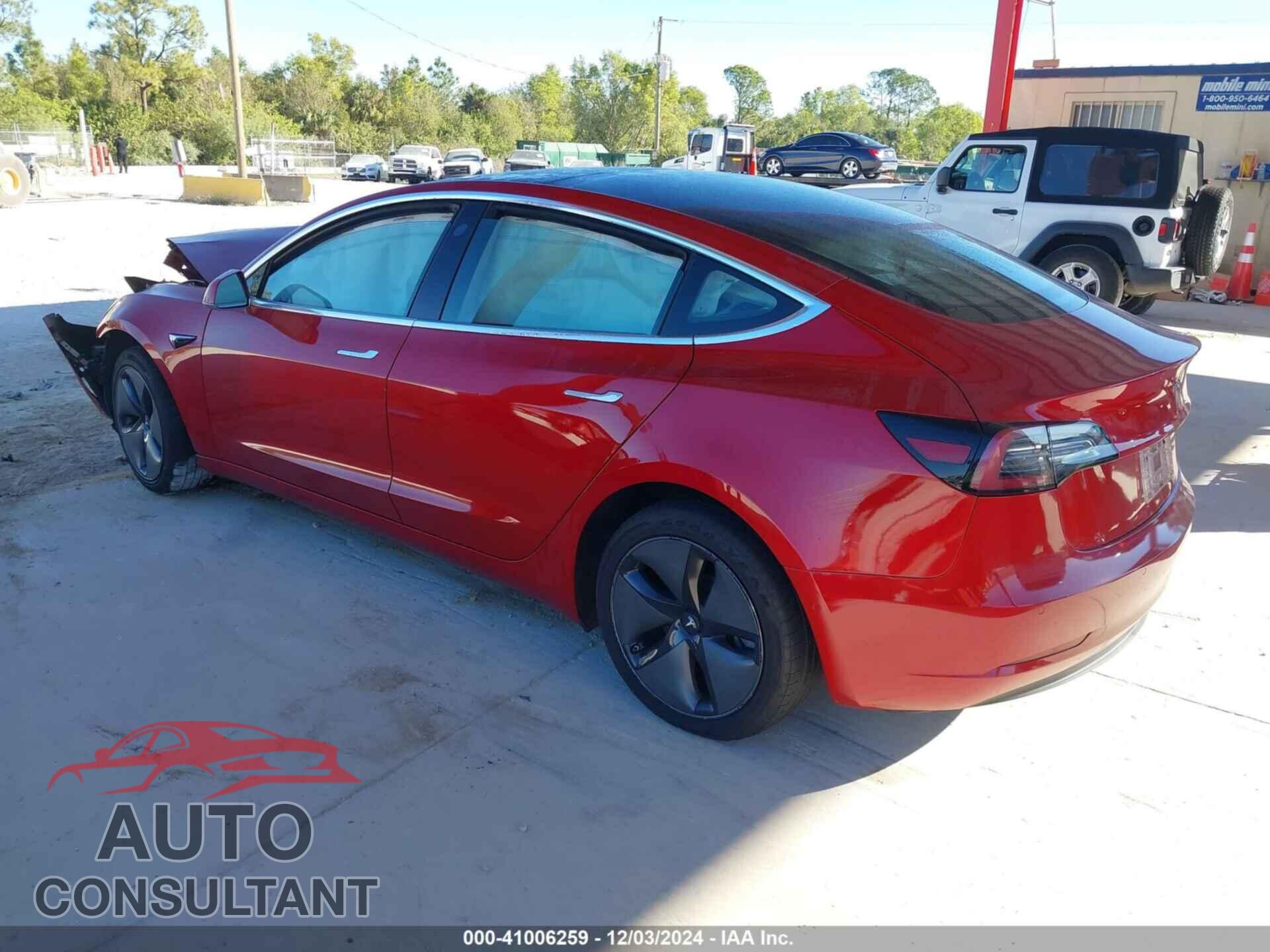 TESLA MODEL 3 2019 - 5YJ3E1EA7KF312441