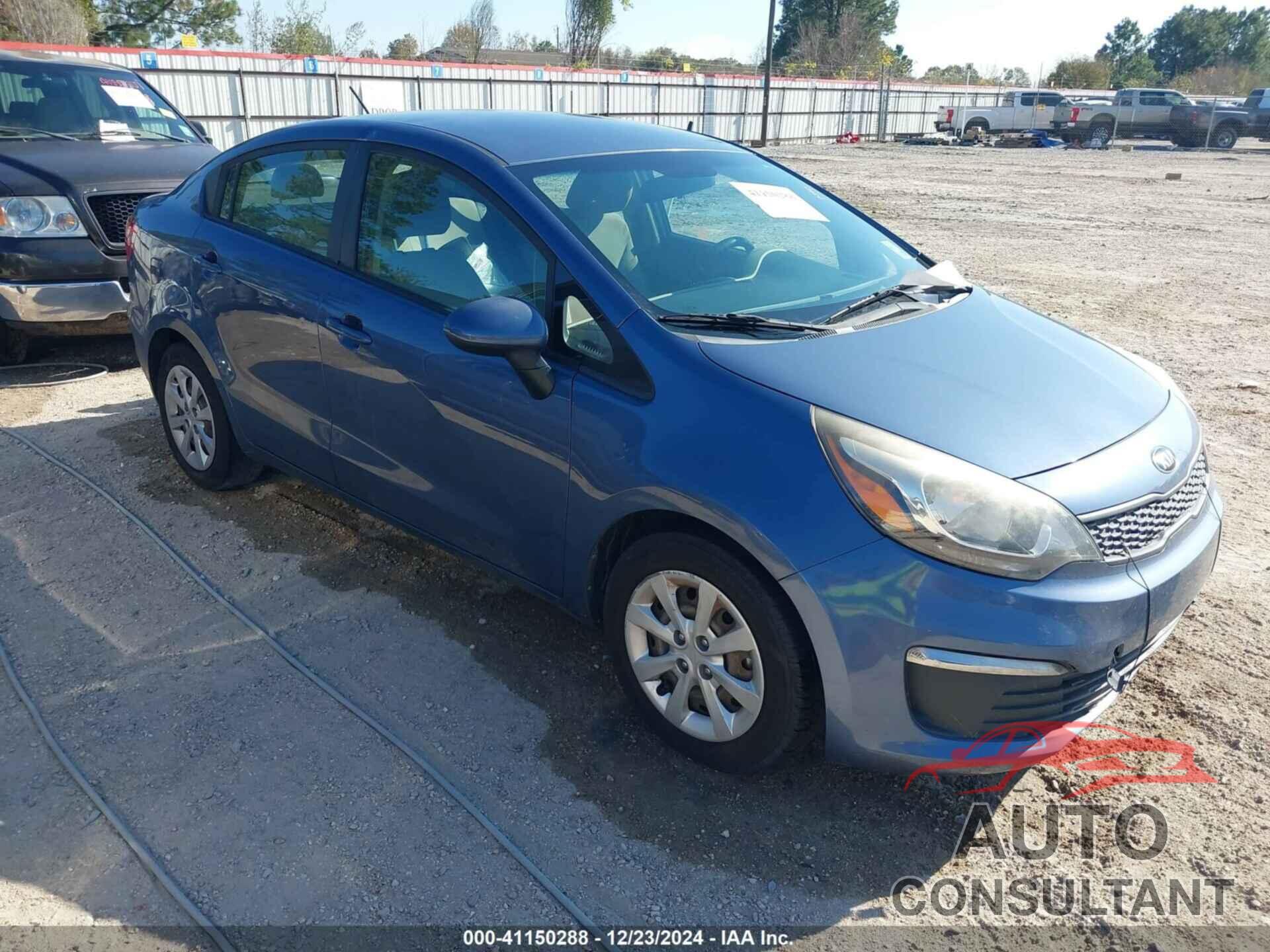 KIA RIO 2016 - KNADM4A3XG6662226