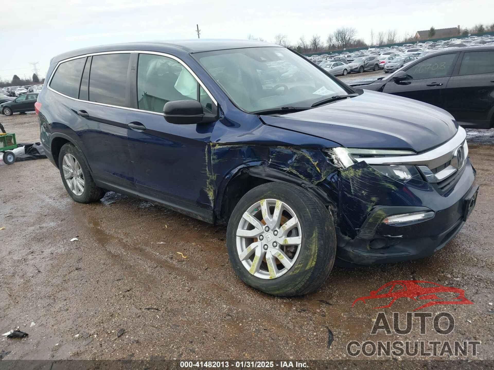 HONDA PILOT 2019 - 5FNYF6H10KB061452
