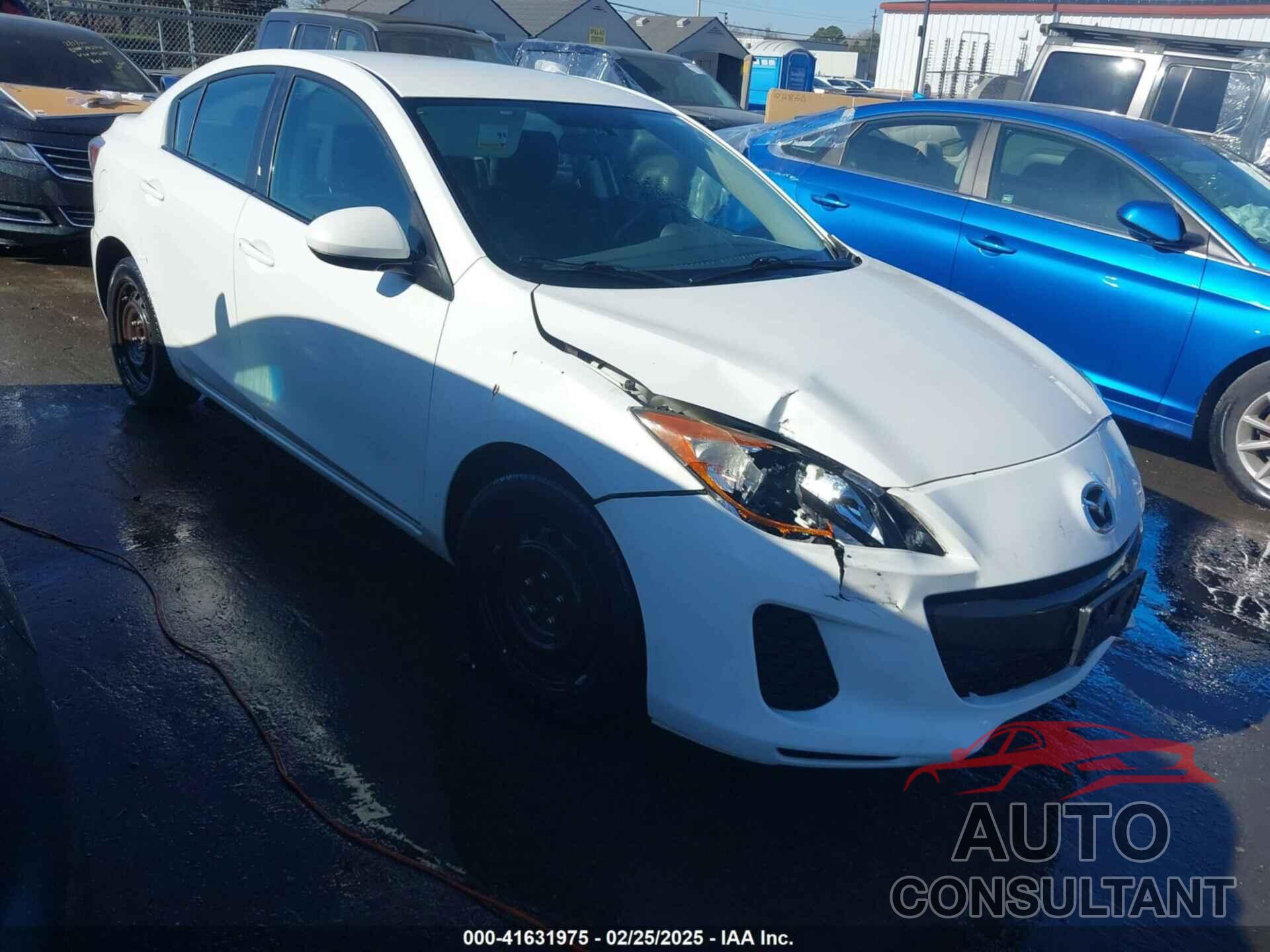 MAZDA MAZDA3 2013 - JM1BL1TG4D1772872