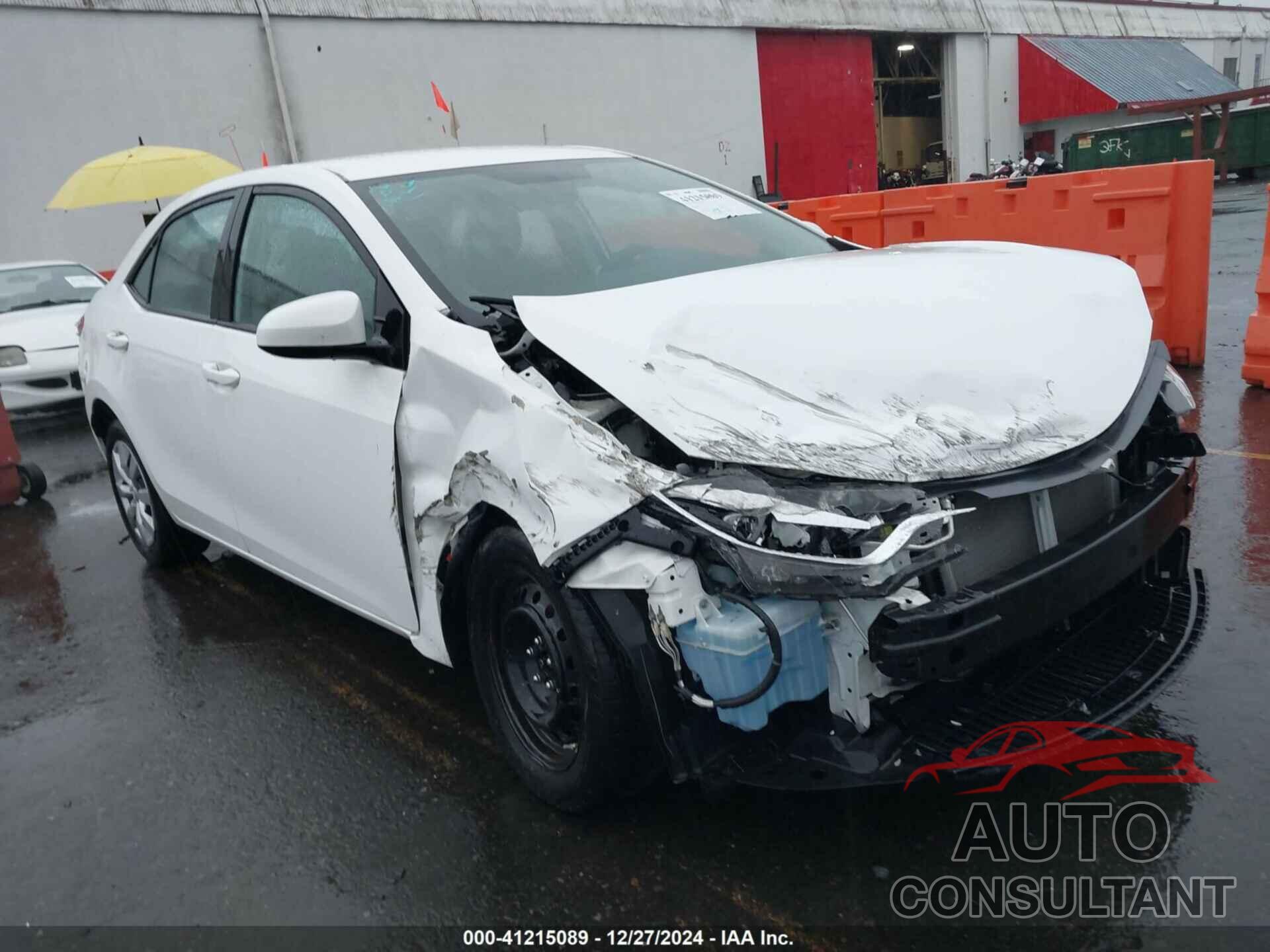 TOYOTA COROLLA 2015 - 2T1BURHE6FC345727