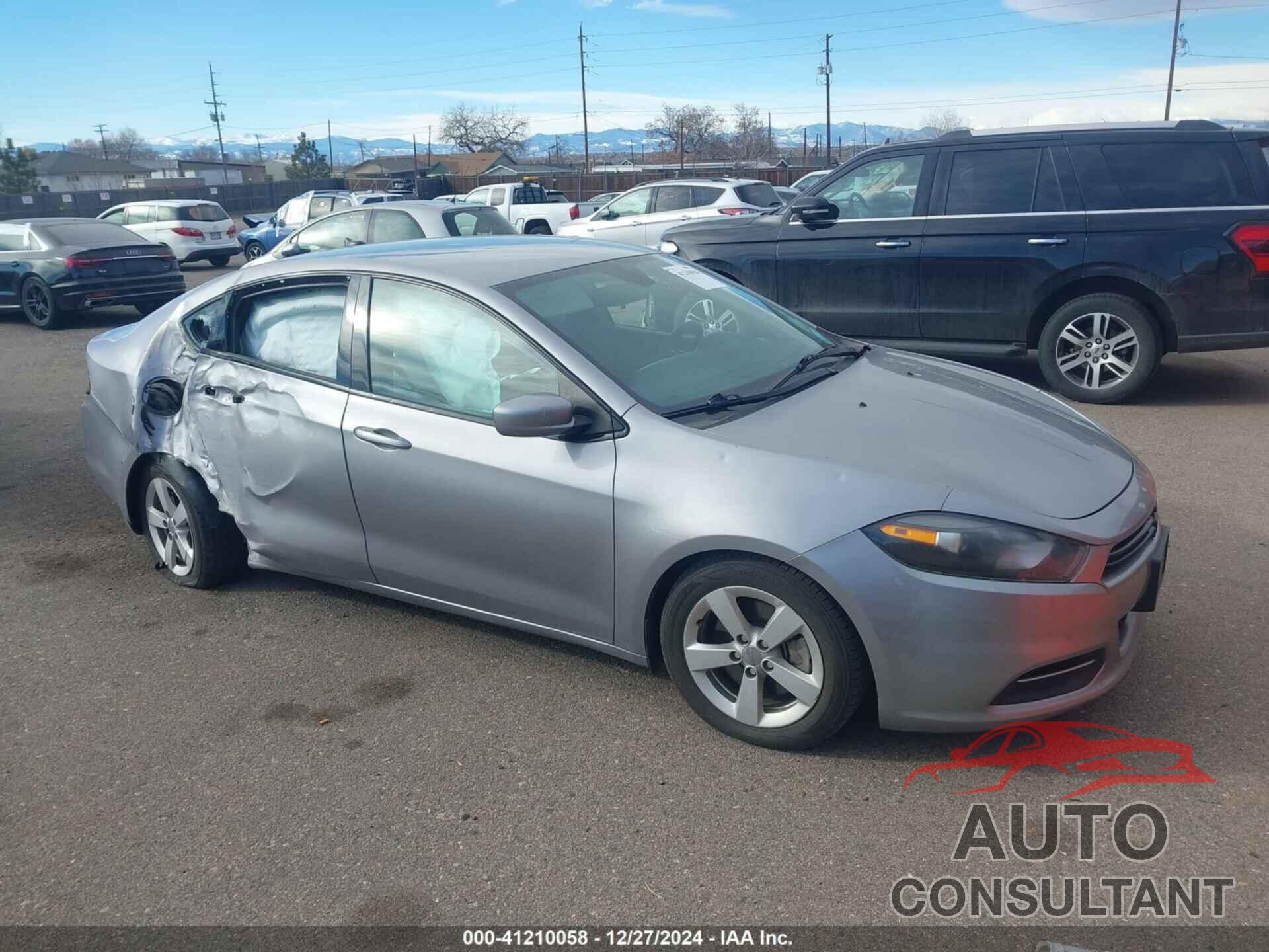 DODGE DART 2016 - 1C3CDFBB9GD667899