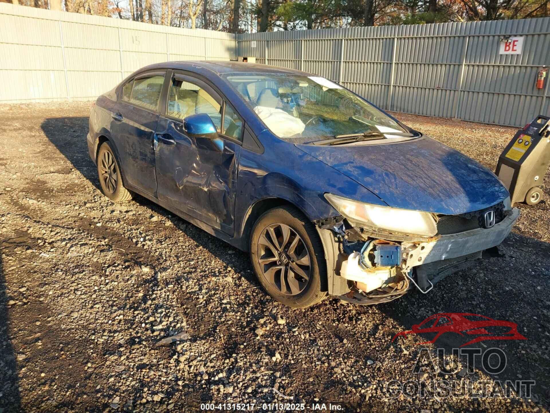HONDA CIVIC 2013 - 2HGFB2F8XDH552931