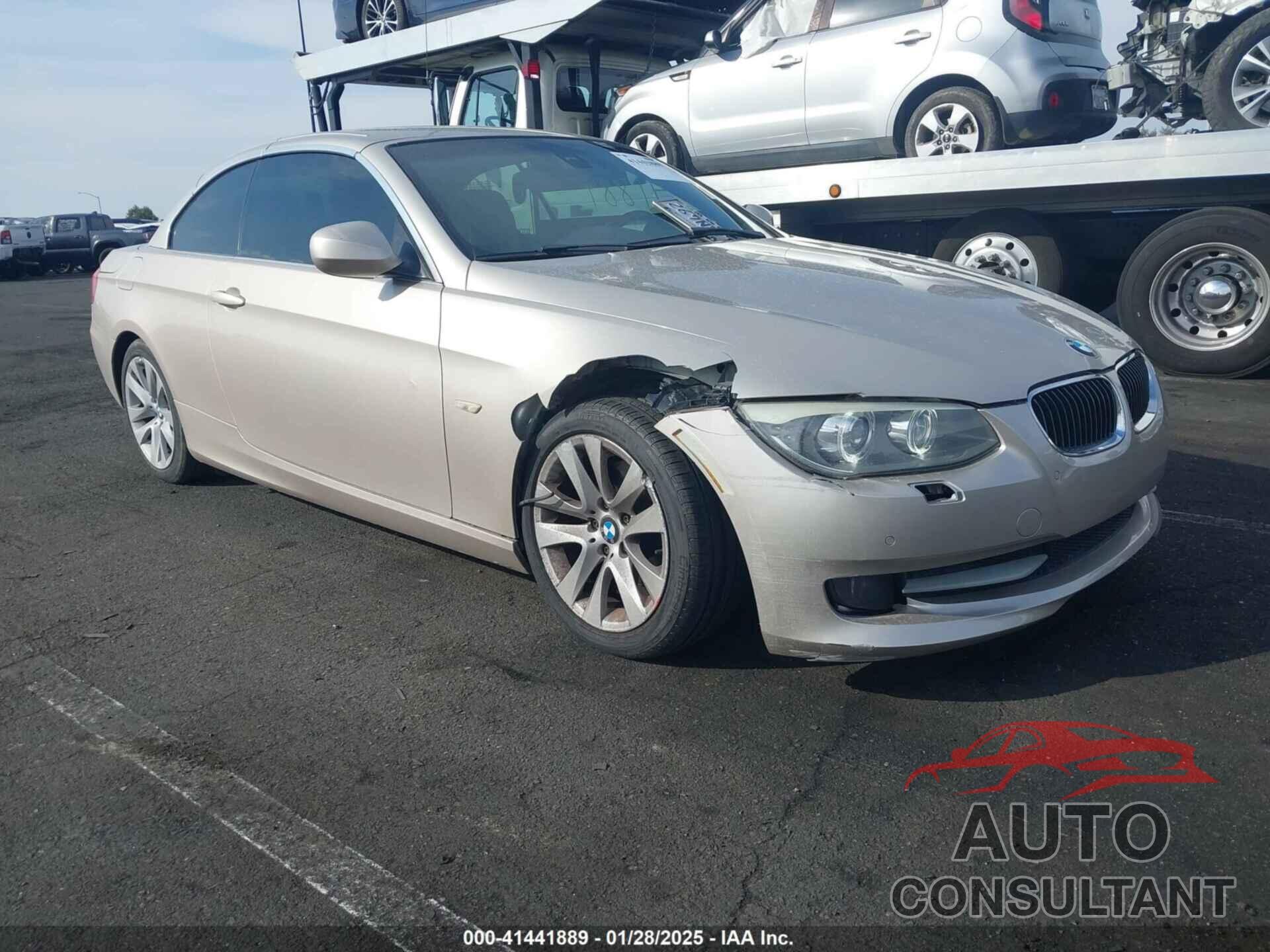 BMW 328I 2012 - WBADW3C51CE822481