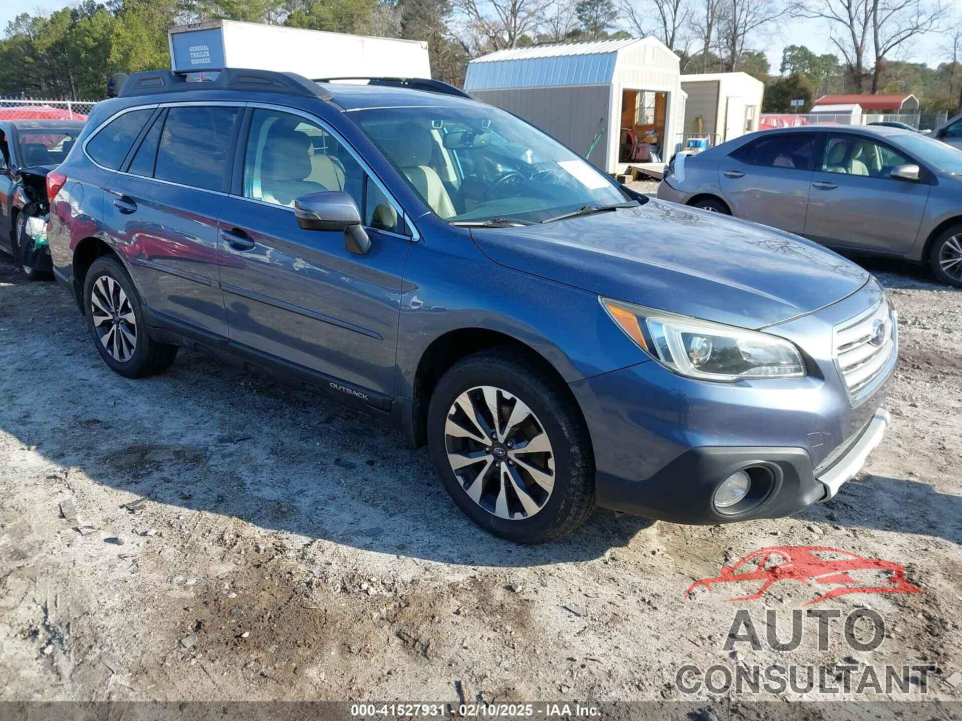 SUBARU OUTBACK 2016 - 4S4BSENC0G3289484
