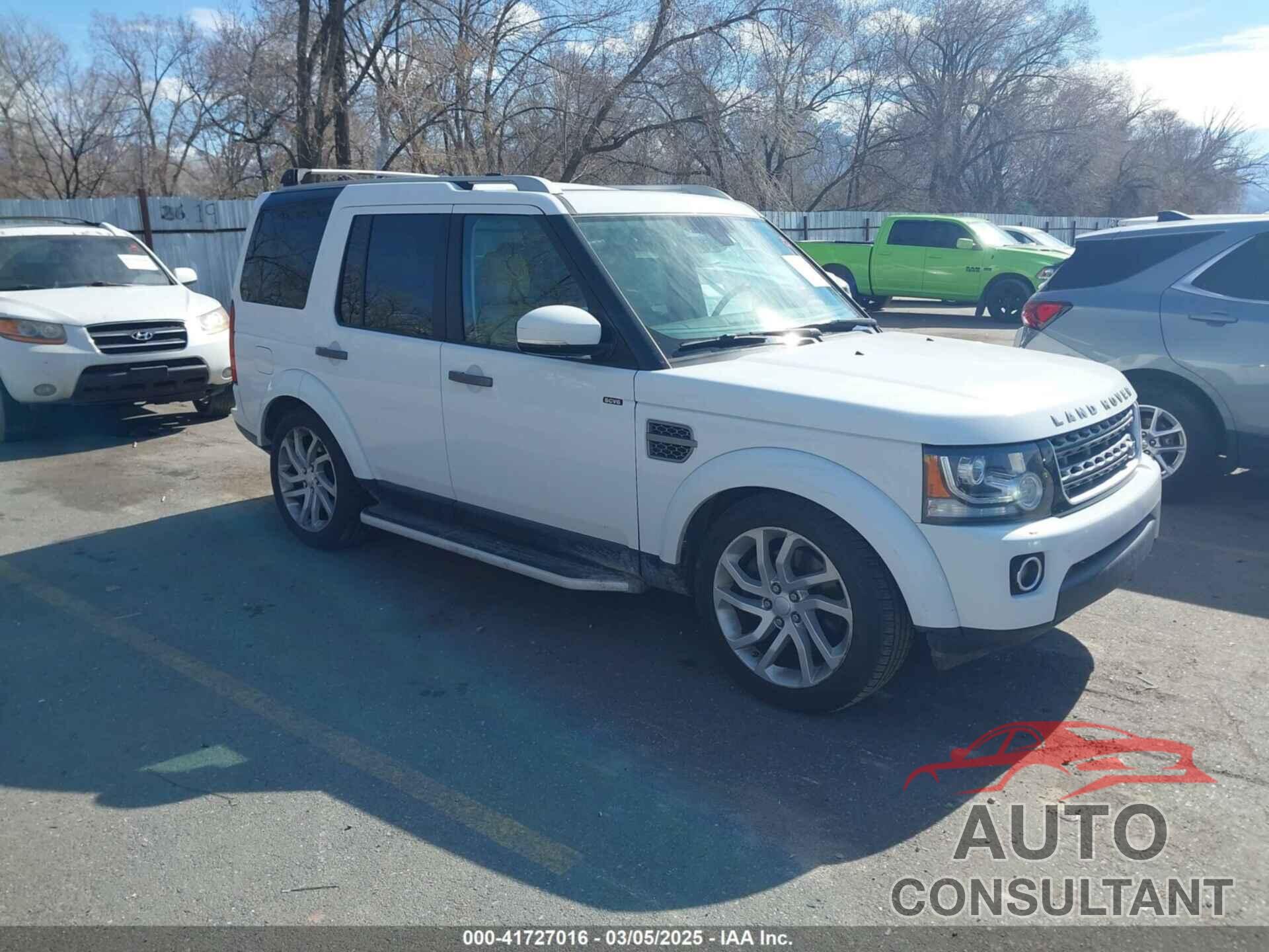 LAND ROVER LR4 2016 - SALAC2V69GA842210