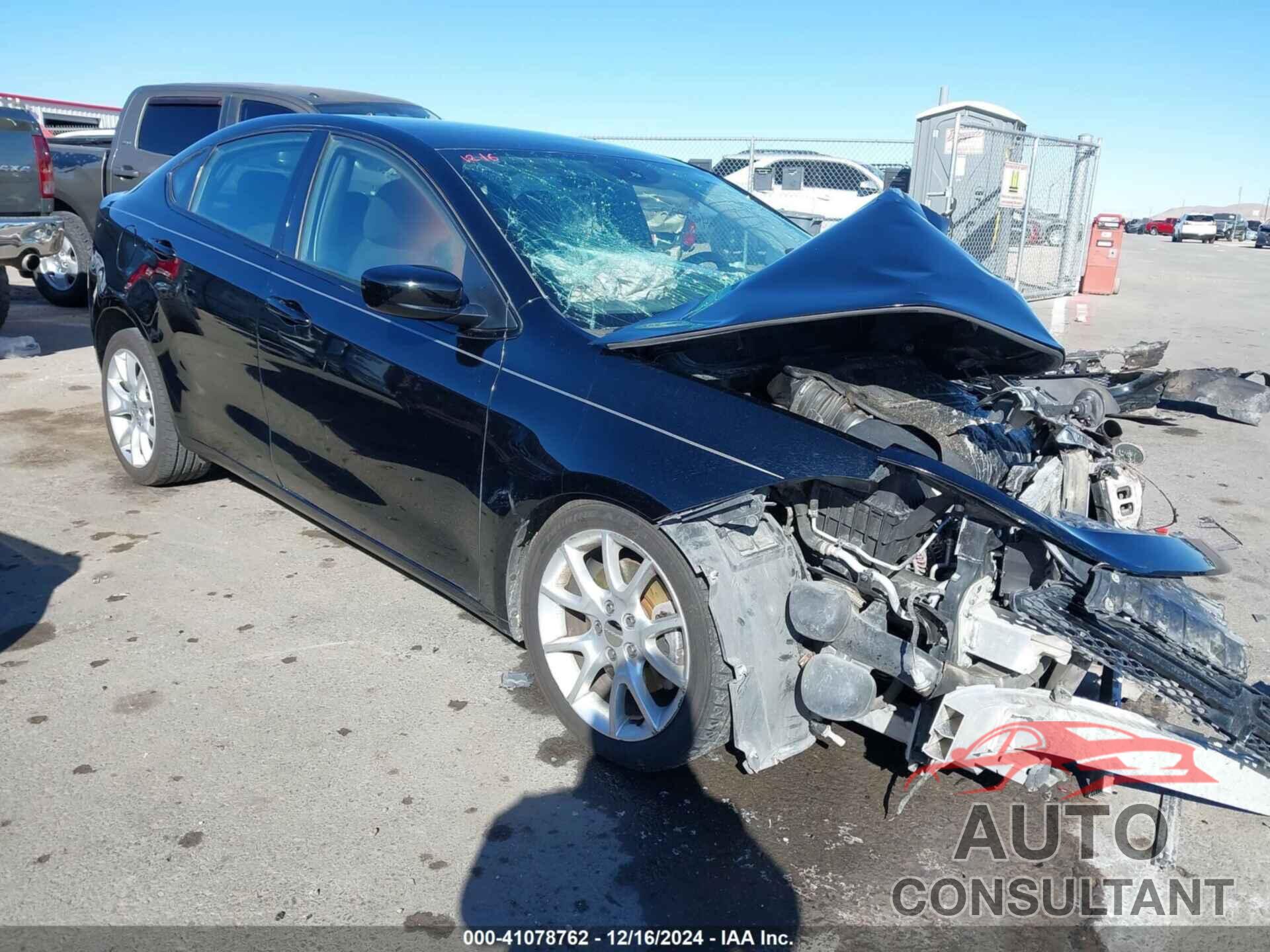 DODGE DART 2013 - 1C3CDFBA4DD324405