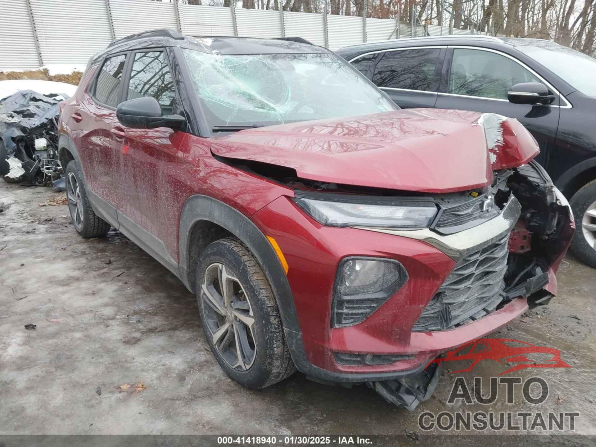 CHEVROLET TRAILBLAZER 2022 - KL79MUSL1NB095445