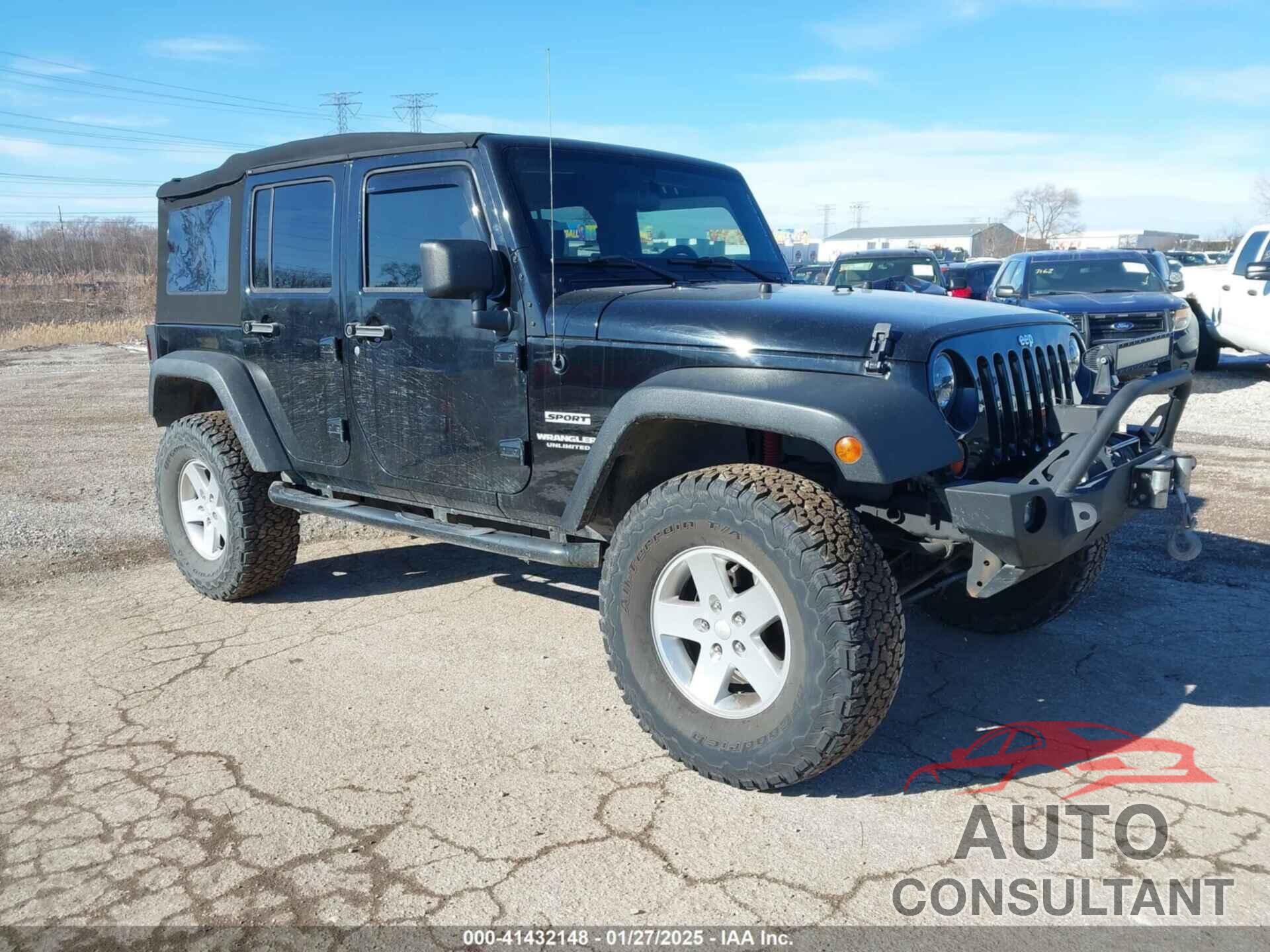 JEEP WRANGLER UNLIMITED 2011 - 1J4BA3H12BL529014
