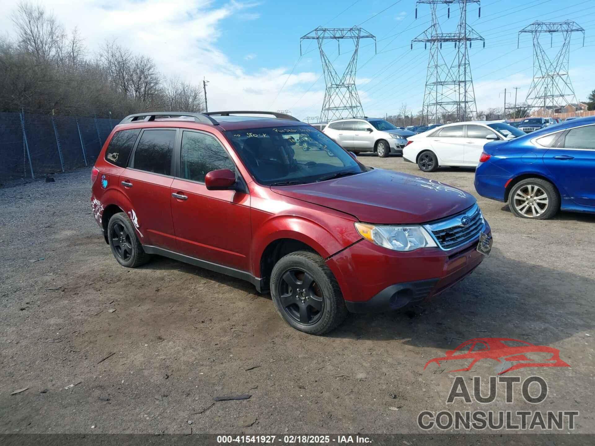 SUBARU FORESTER 2009 - JF2SH63699H771755