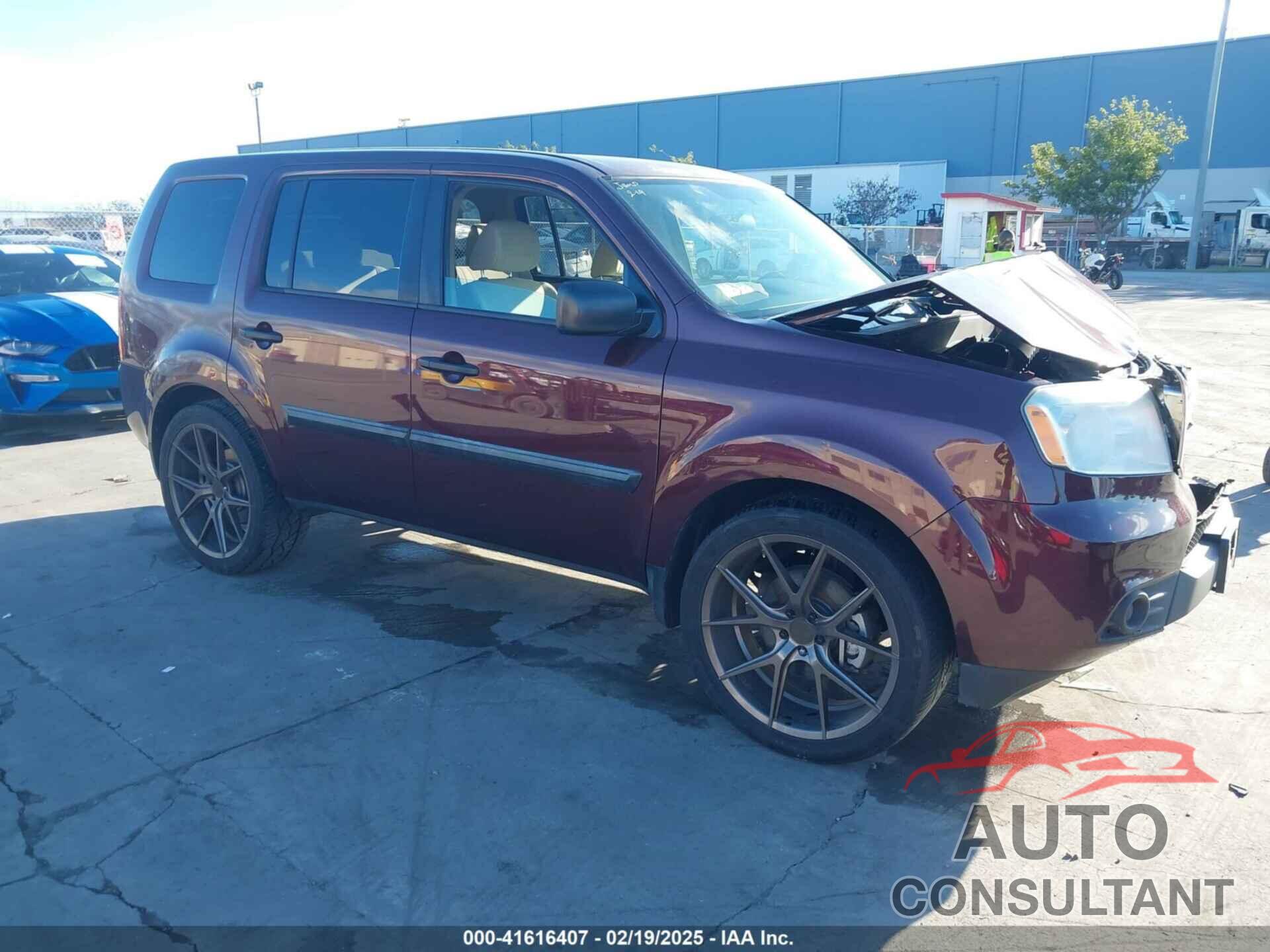 HONDA PILOT 2014 - 5FNYF4H22EB027465
