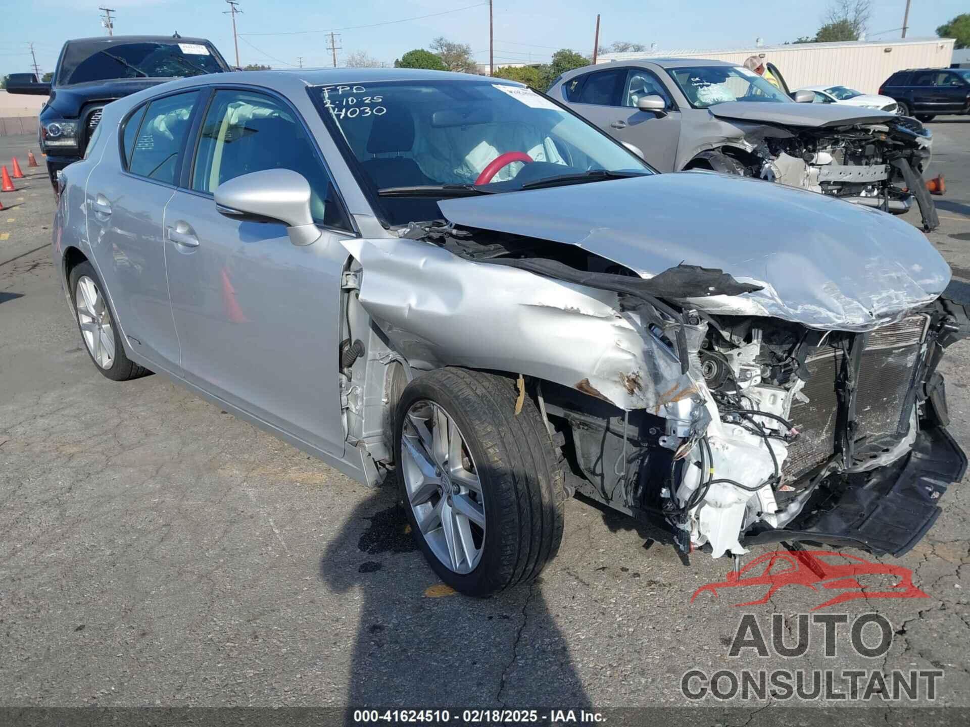 LEXUS CT 200H 2015 - JTHKD5BH8F2224030