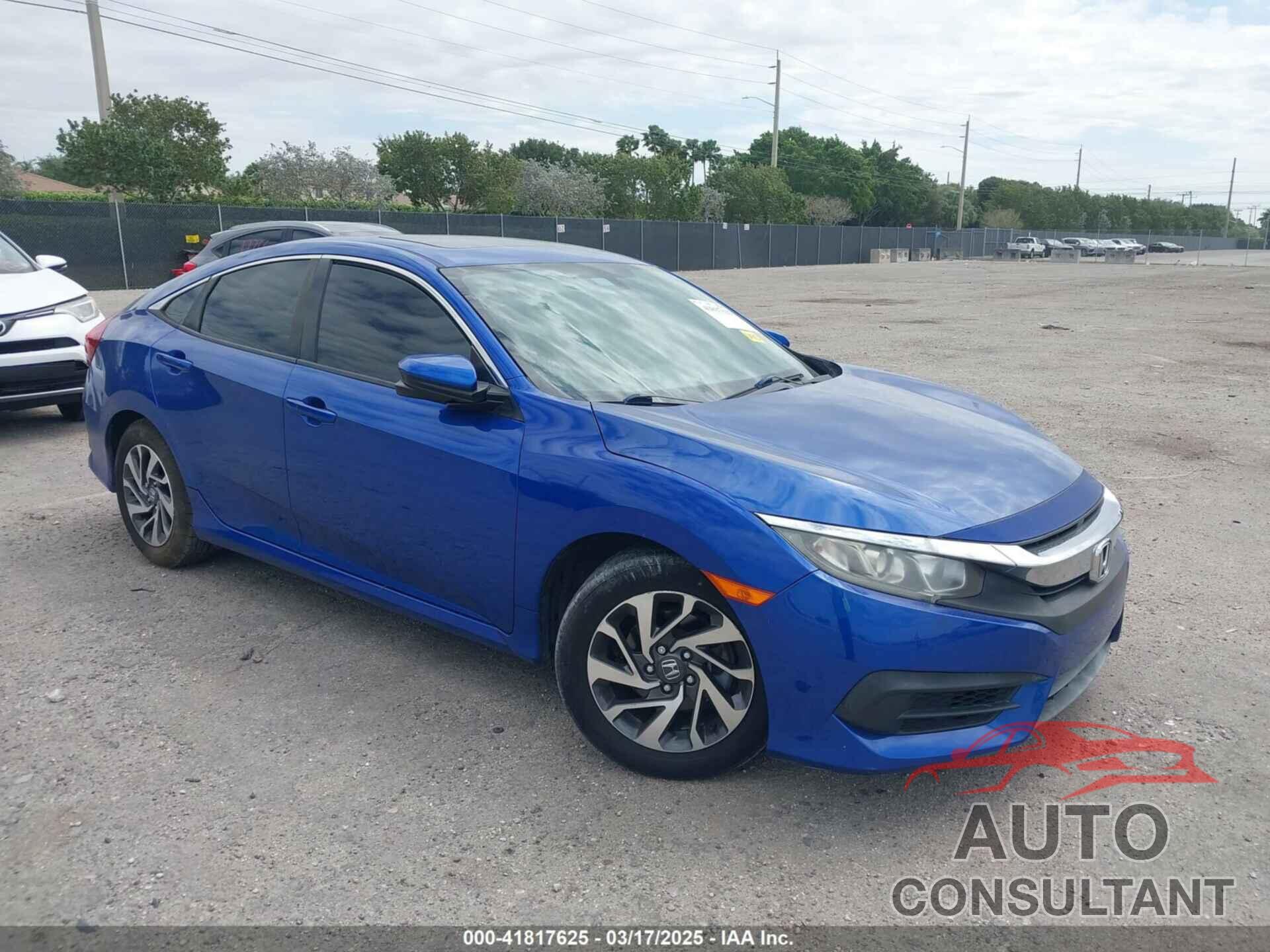 HONDA CIVIC 2017 - 2HGFC2F73HH550870