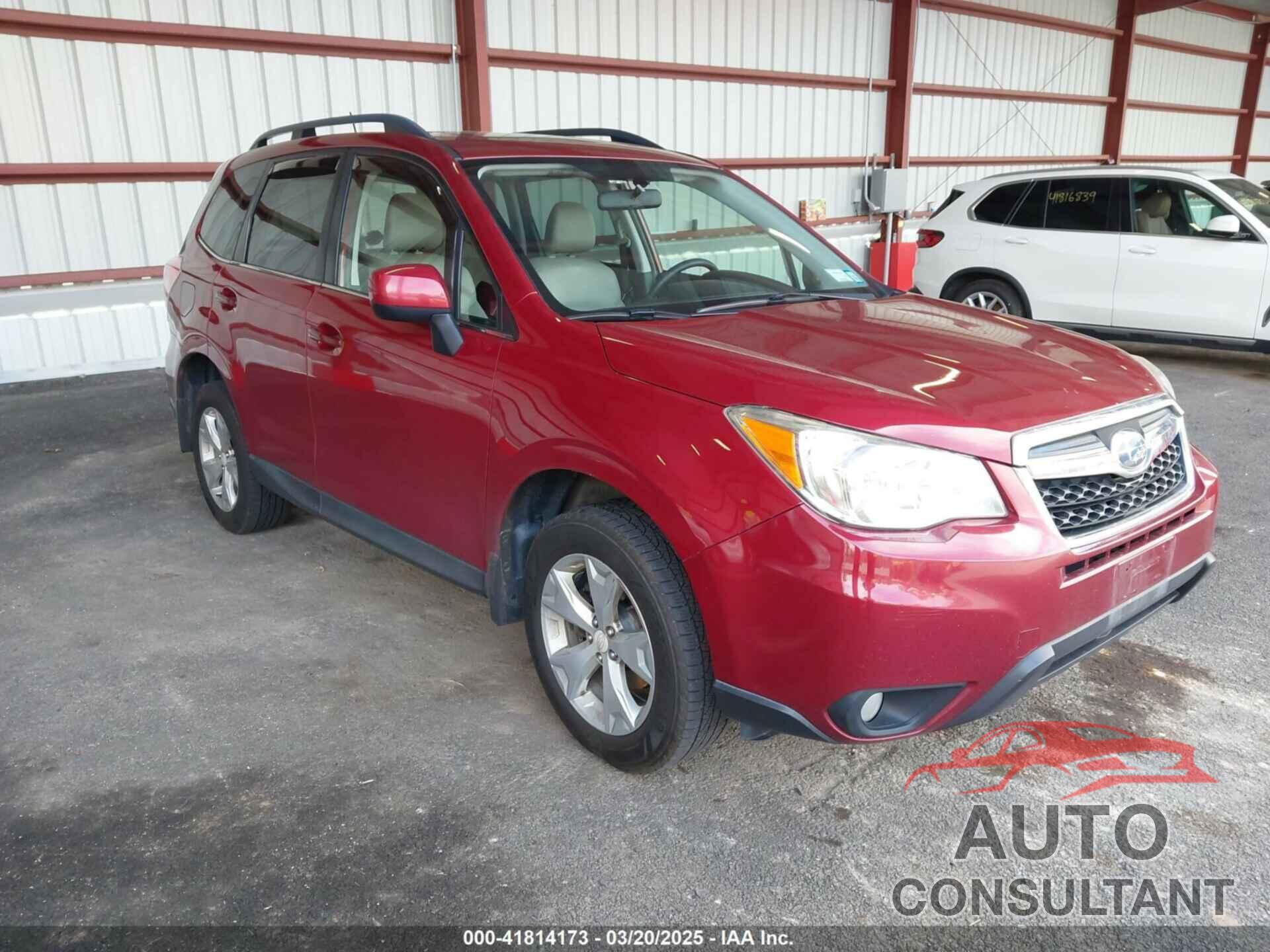 SUBARU FORESTER 2015 - JF2SJAHC5FH814215