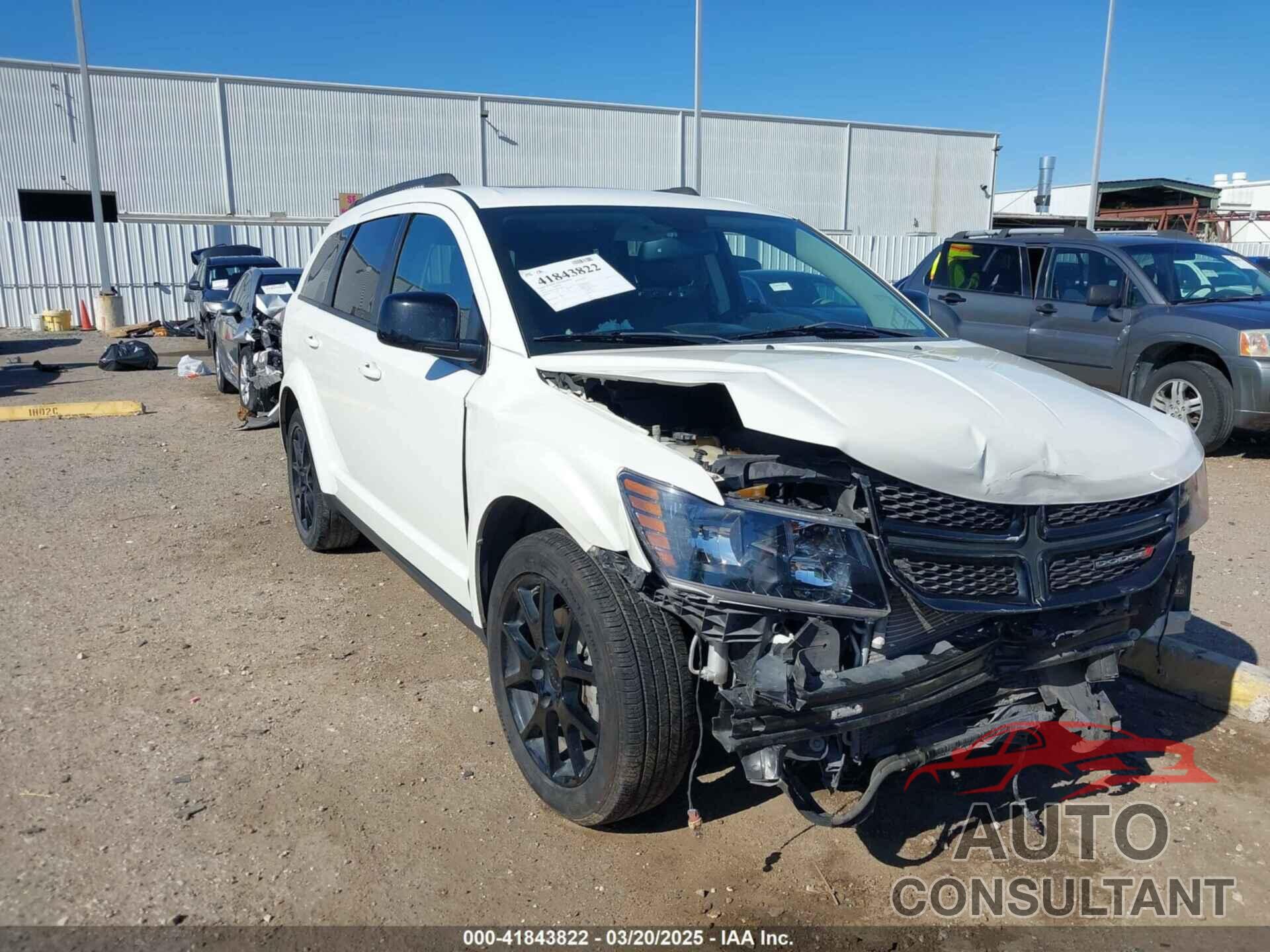 DODGE JOURNEY 2017 - 3C4PDCEG8HT520505