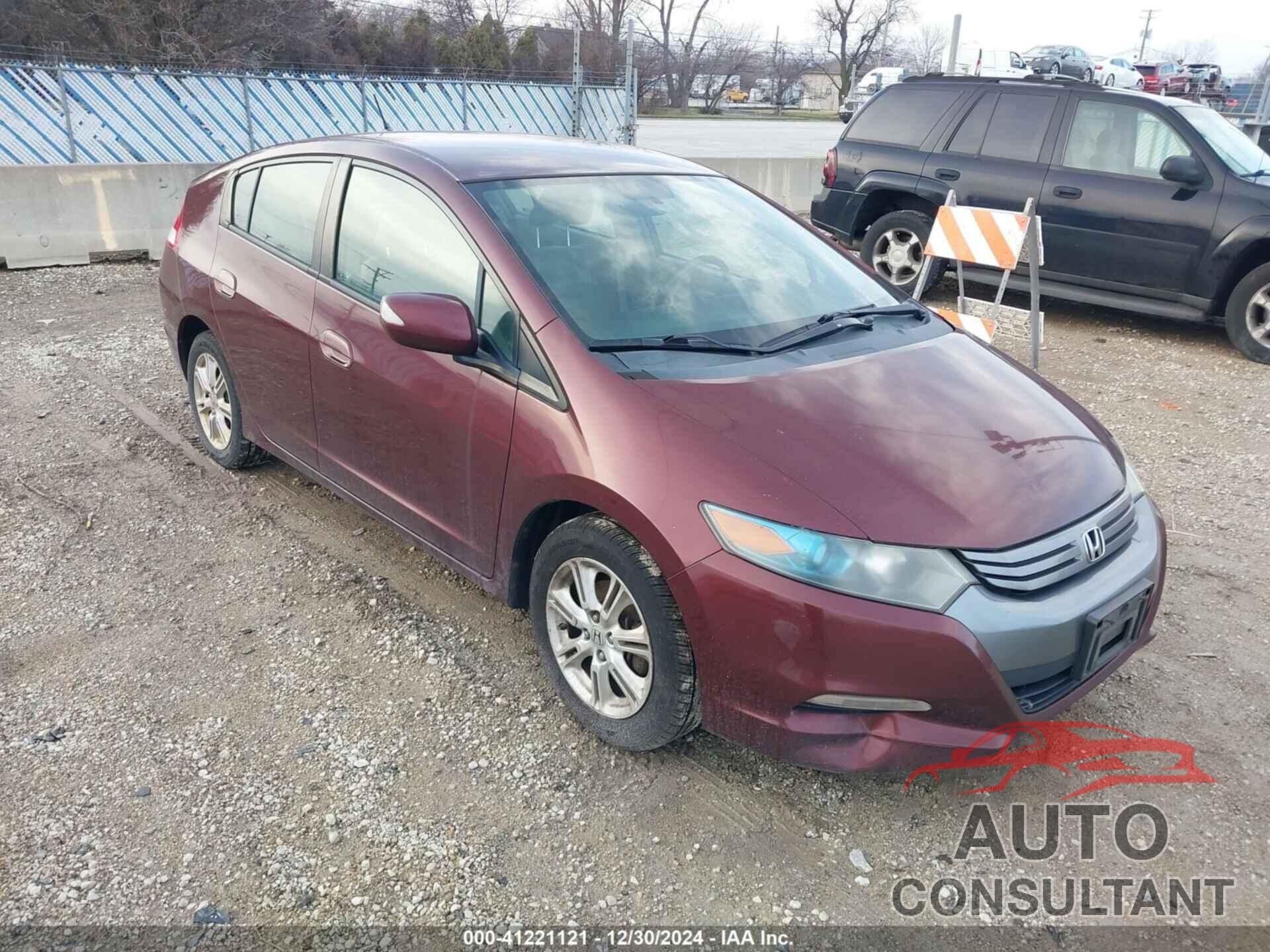 HONDA INSIGHT 2011 - JHMZE2H78BS002753