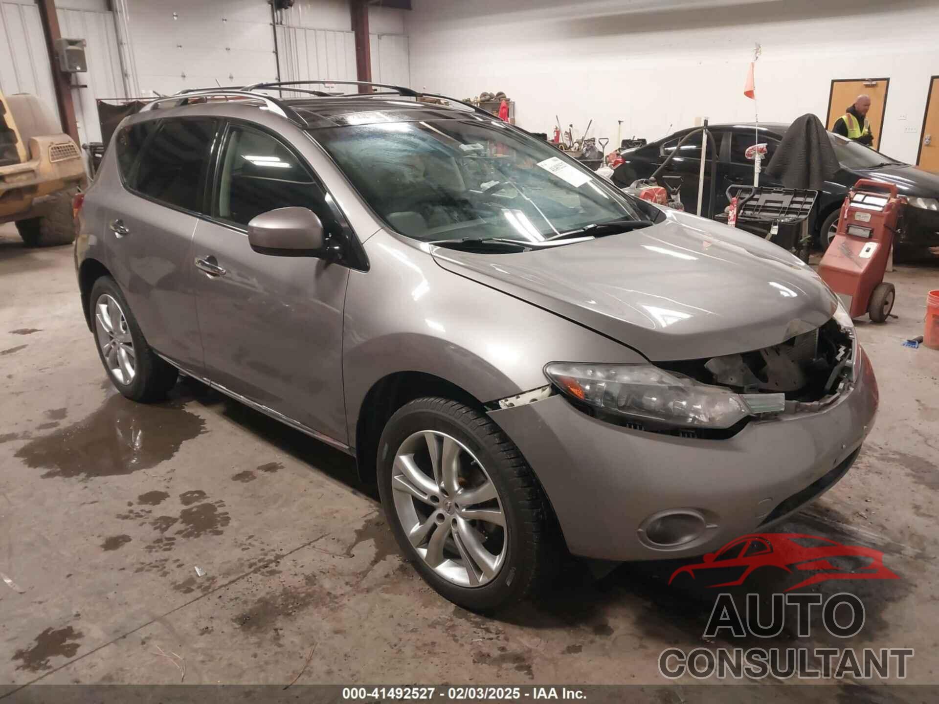 NISSAN MURANO 2010 - JN8AZ1MW9AW117559