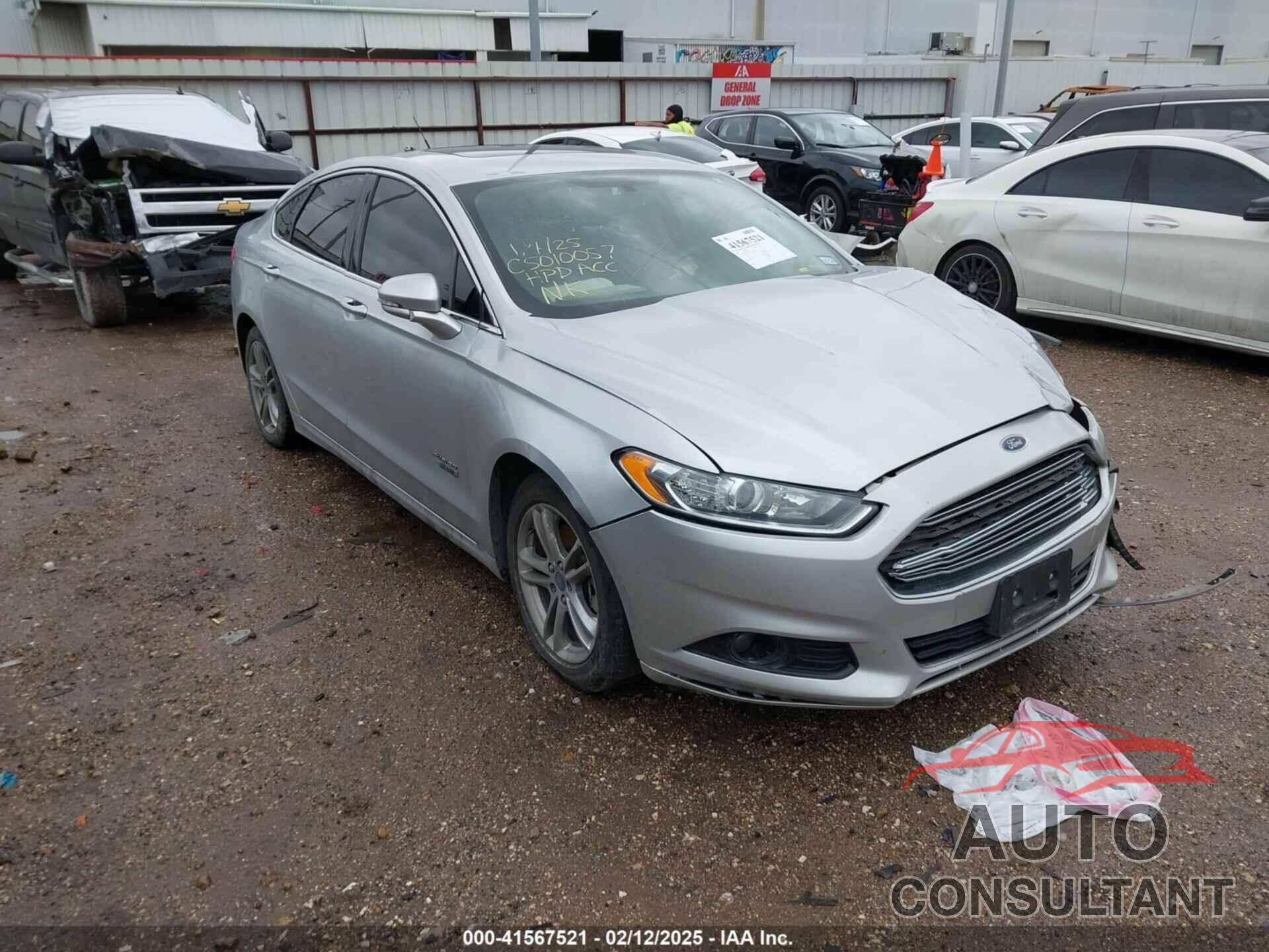 FORD FUSION ENERGI 2016 - 3FA6P0SU7GR169034