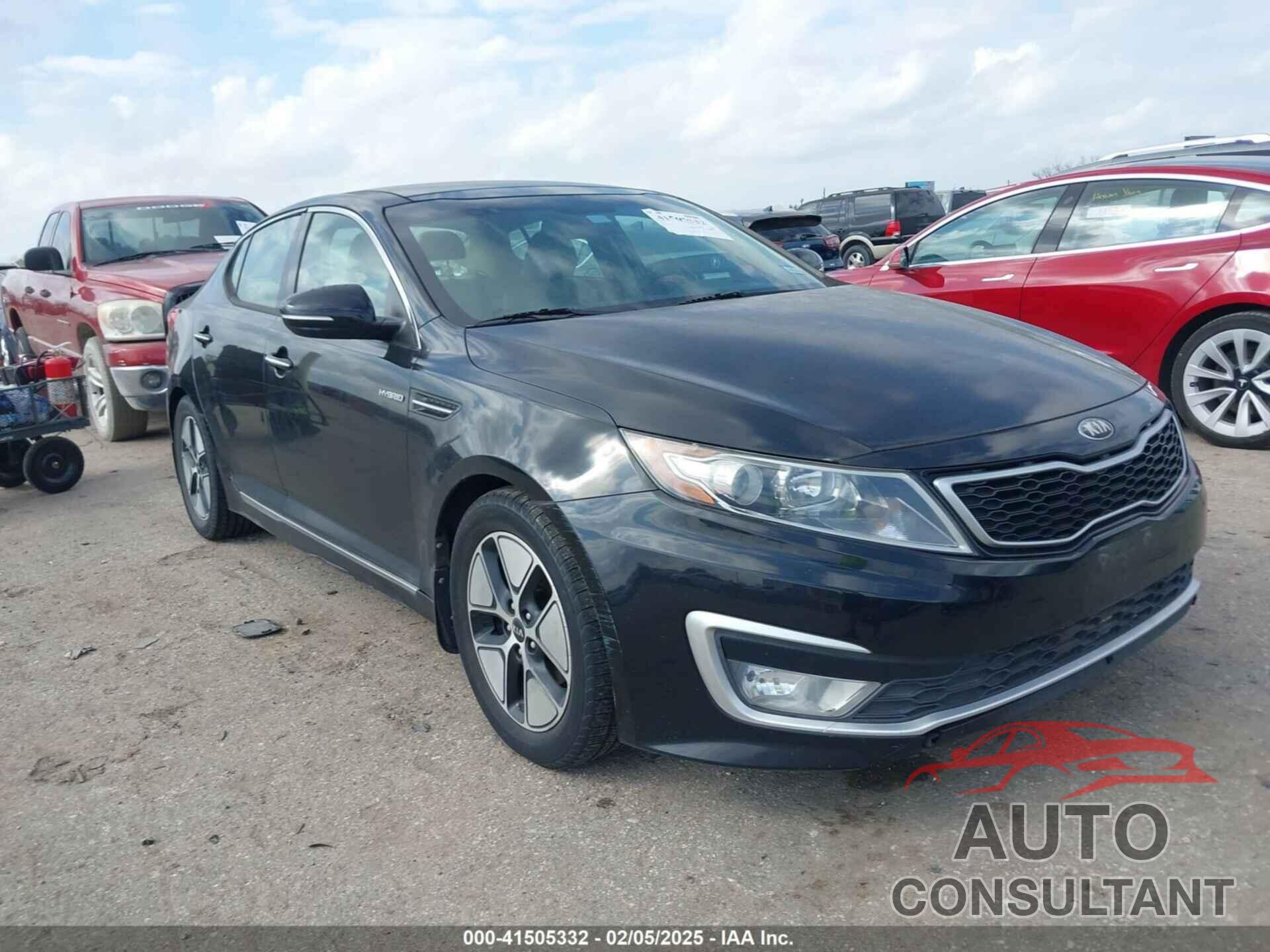 KIA OPTIMA HYBRID 2013 - KNAGM4AD3D5046911