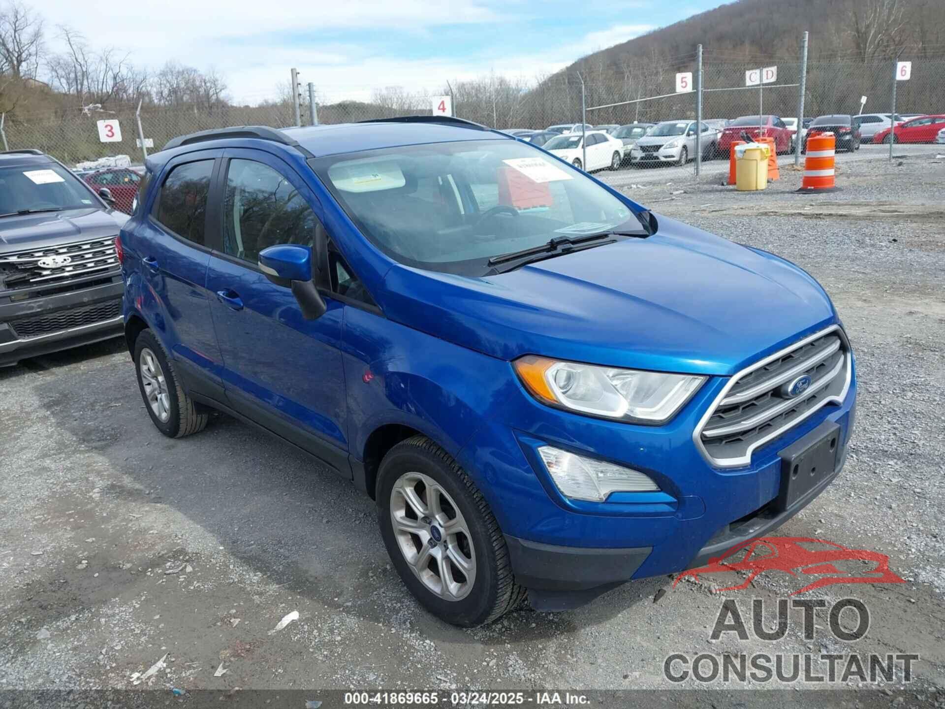 FORD ECOSPORT 2018 - MAJ3P1TEXJC160544