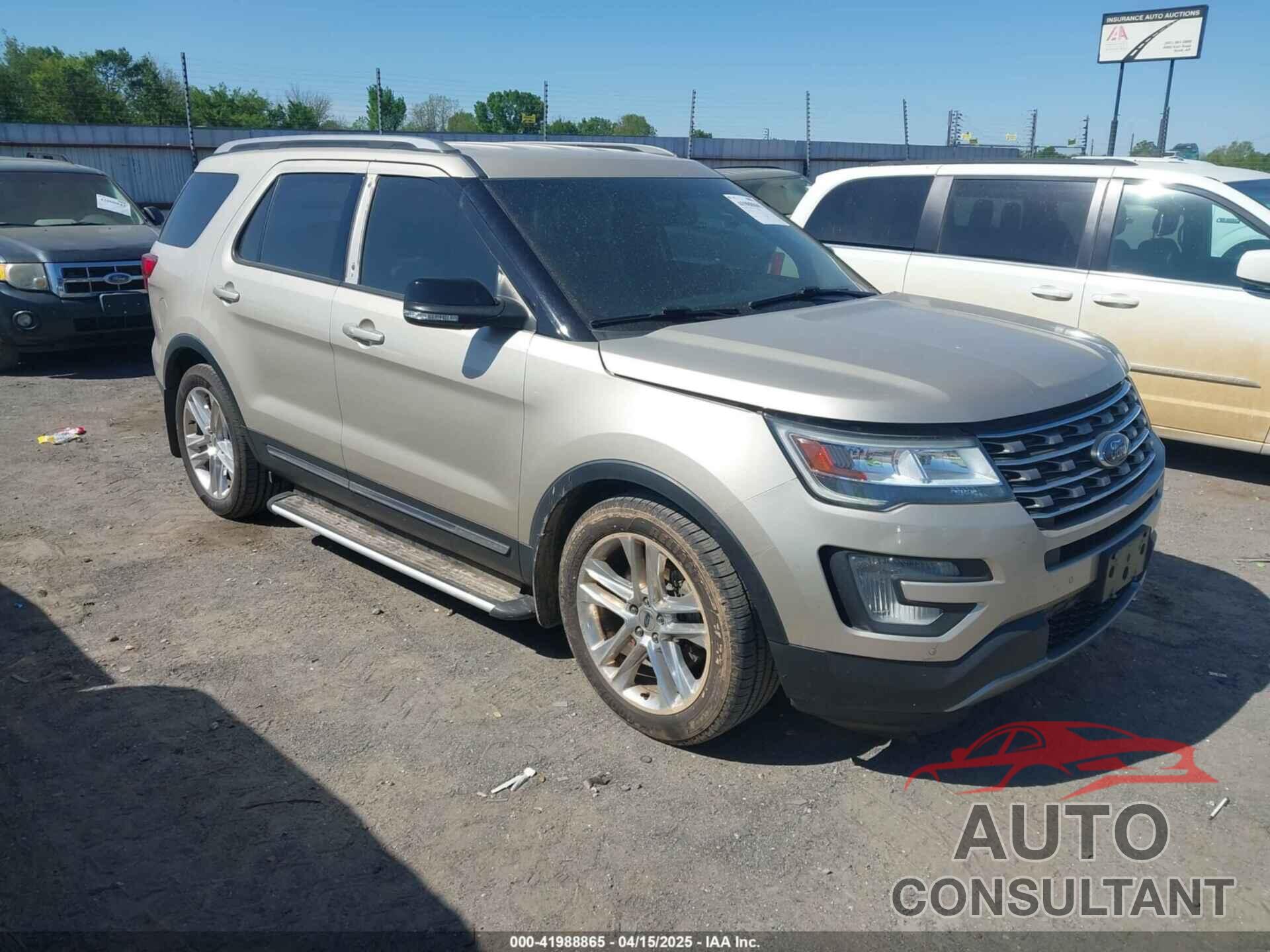 FORD EXPLORER 2017 - 1FM5K7D81HGA99046