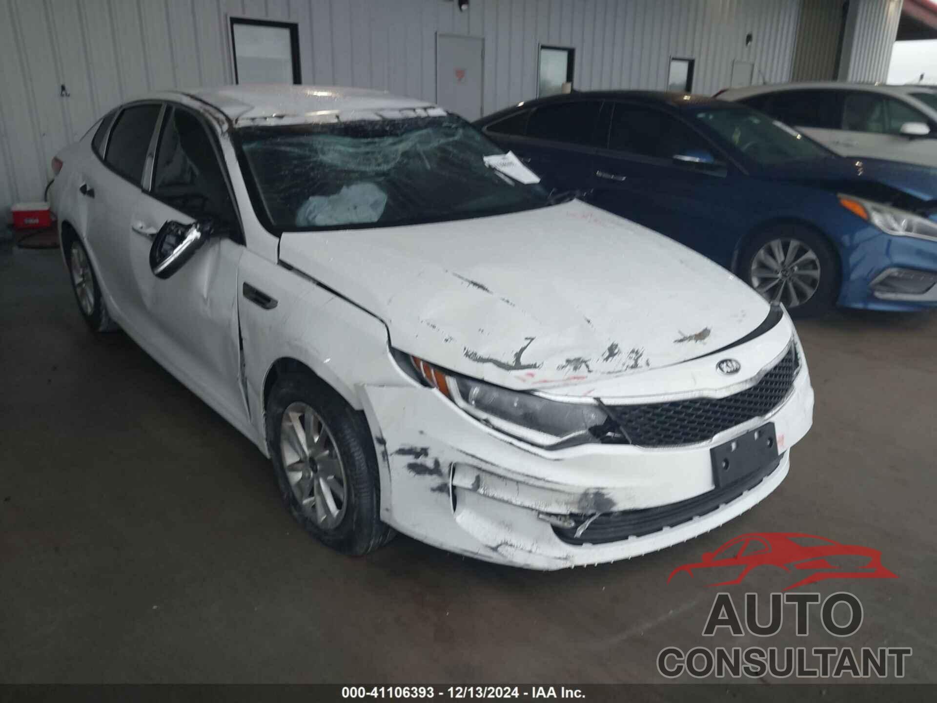 KIA OPTIMA 2018 - 5XXGT4L3XJG201312