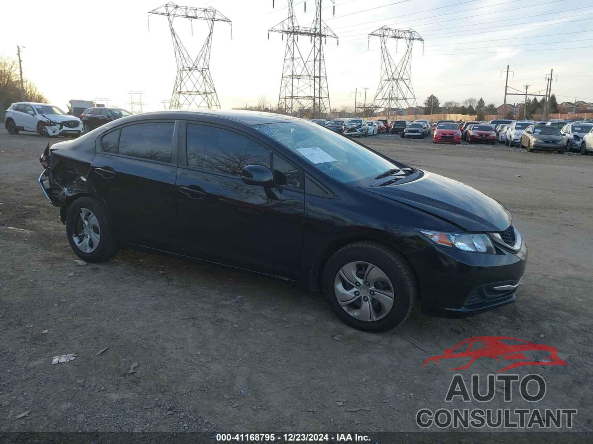 HONDA CIVIC 2013 - 2HGFB2F56DH561955