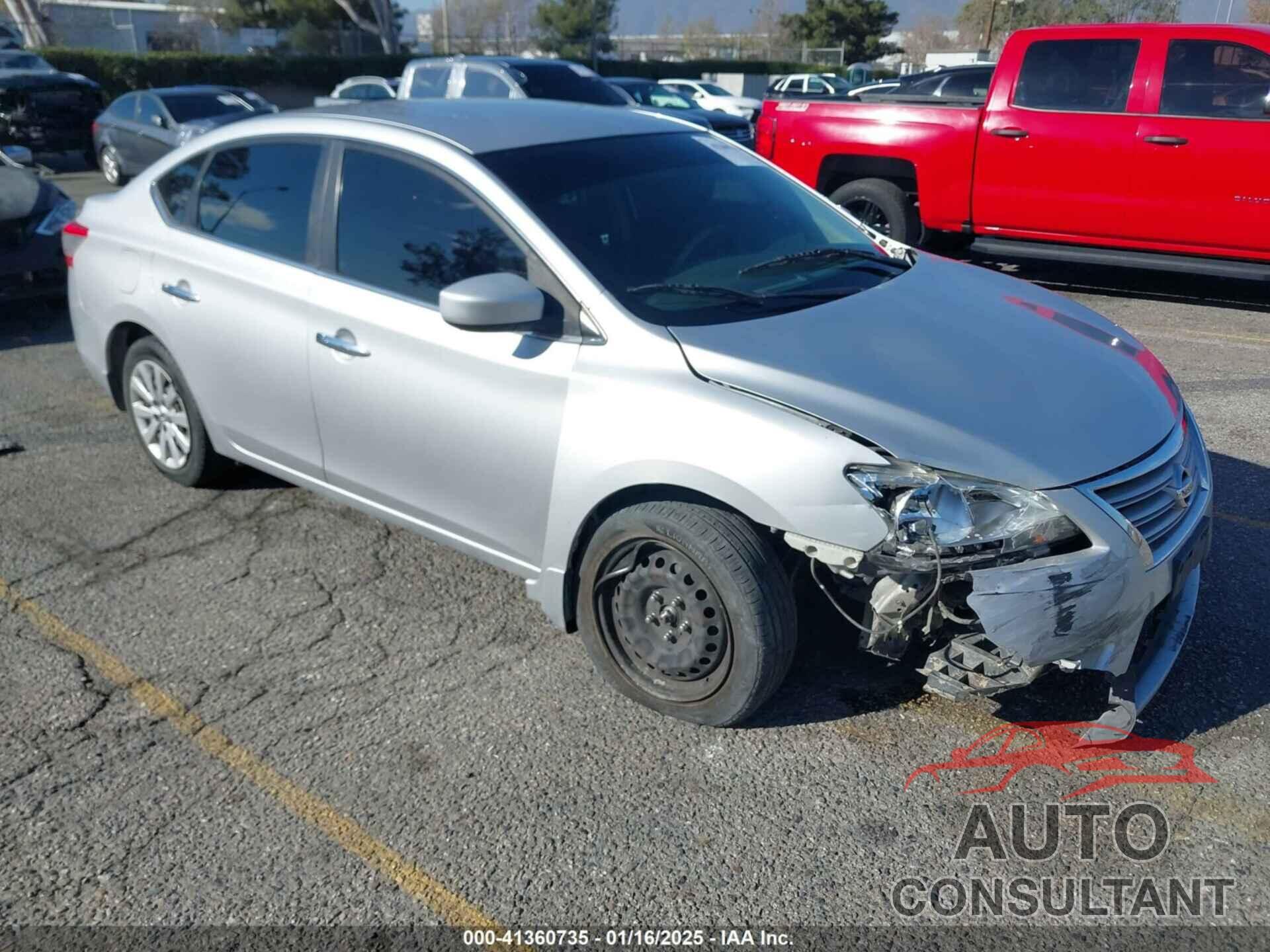 NISSAN SENTRA 2015 - 3N1AB7AP3FL672958