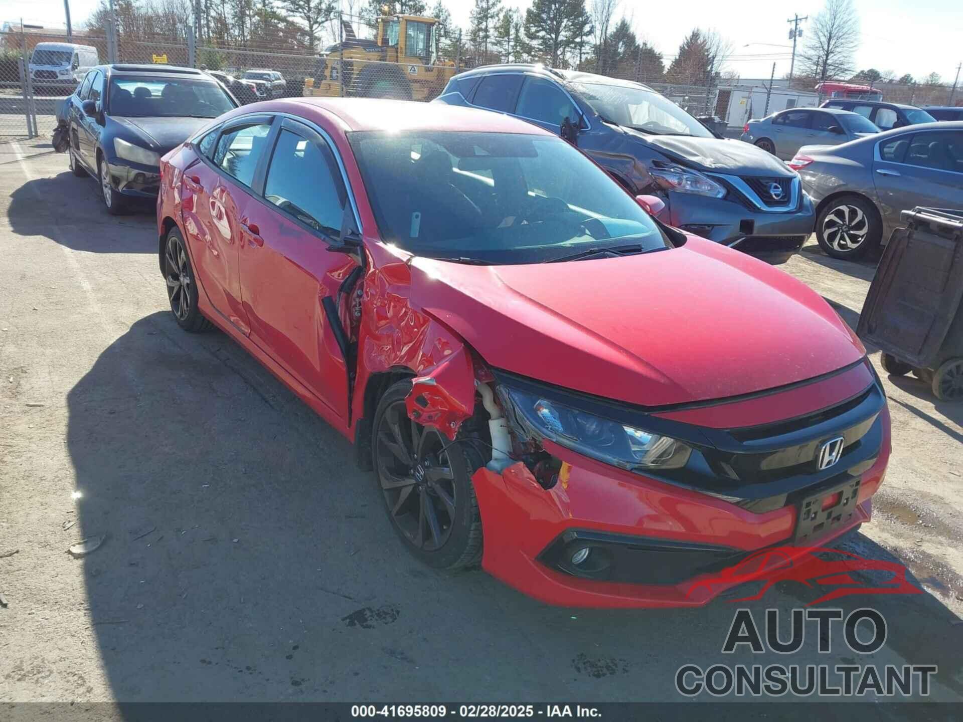 HONDA CIVIC 2020 - 2HGFC2F84LH568148